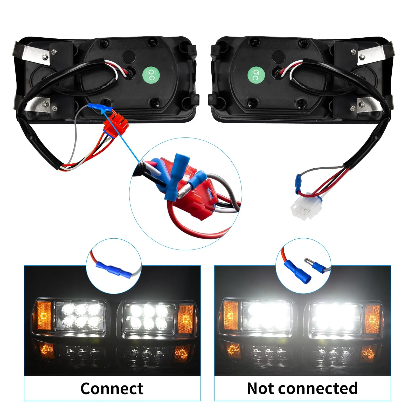 Orle Oko LED Headlights for Club Car DS 1993-Up image 4