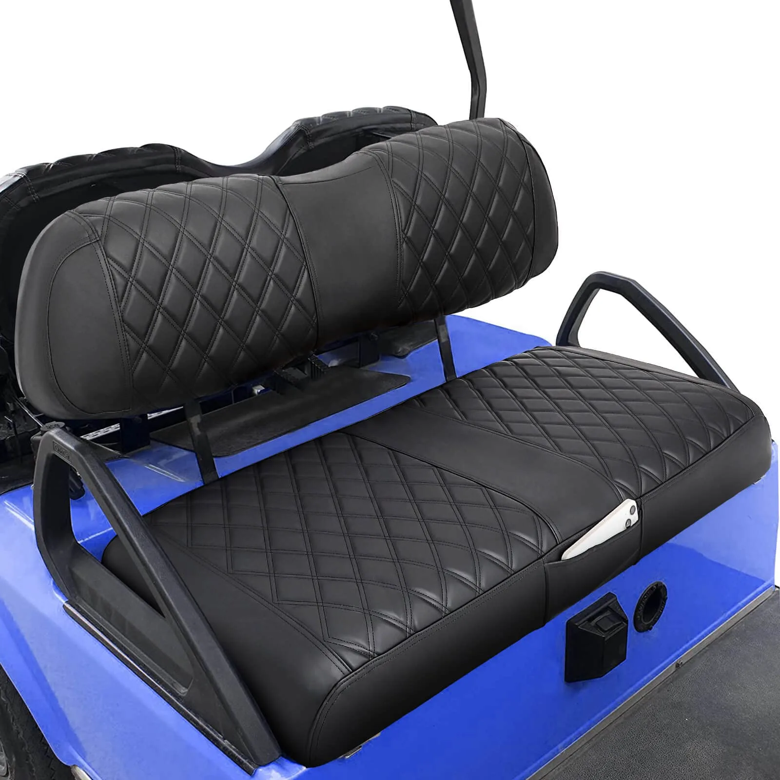 LEAPGOMAX Golf Cart Seat Covers for Club Car DS image 2