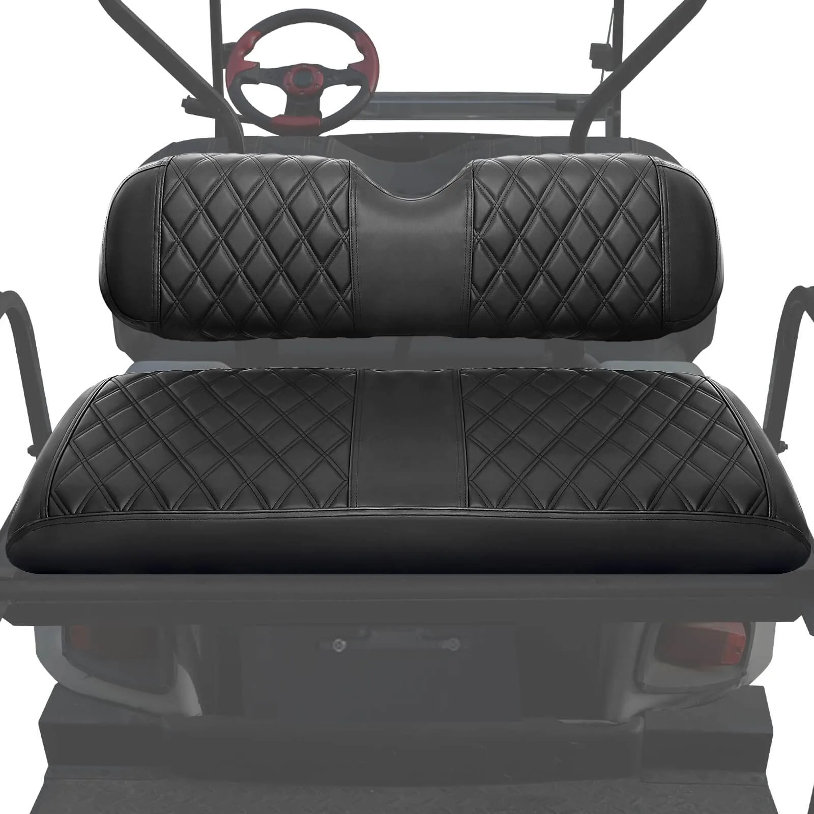 LEAPGOMAX Golf Cart Seat Covers for Club Car DS image 3