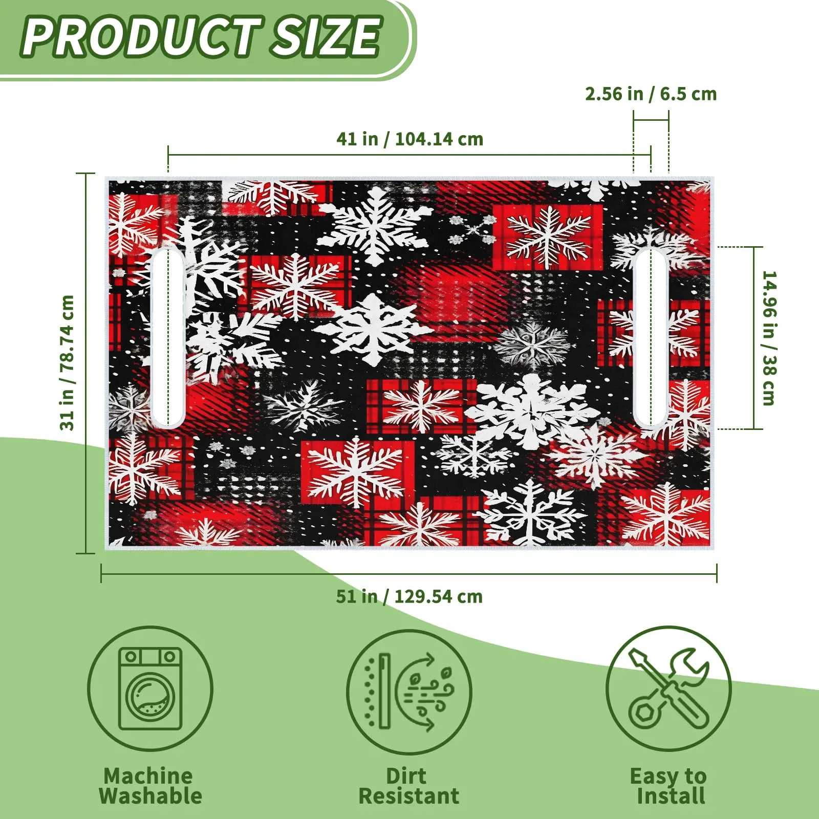 Tiveruda Golf Cart Seat Cover for Double Seats image 2