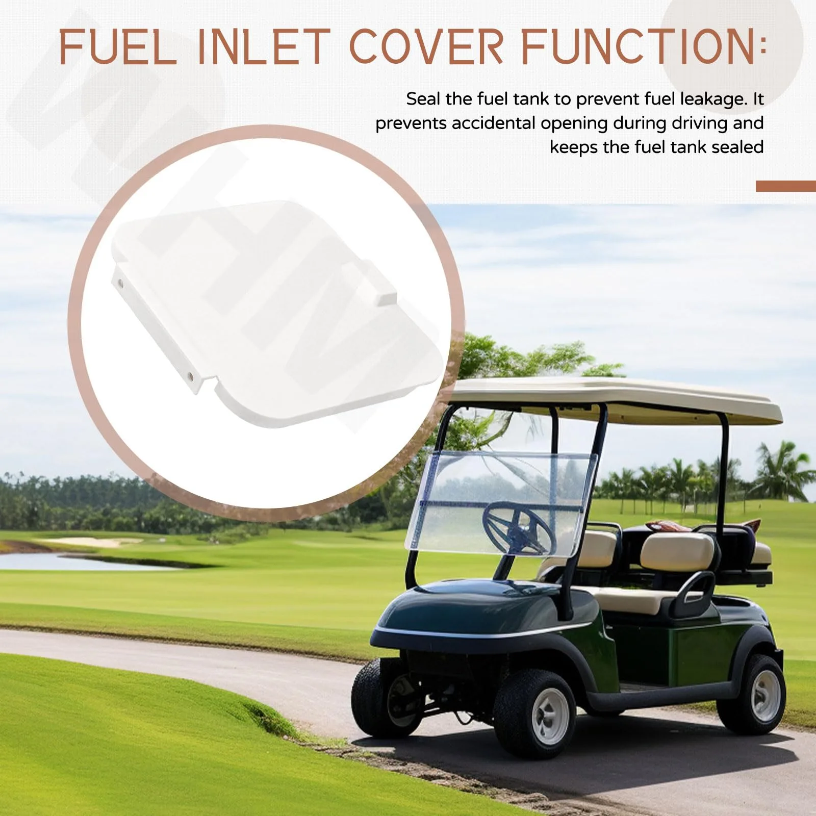 WHMYZHL BP-0068 Fuel Inlet Cover for Yamaha G2/G9 image 4