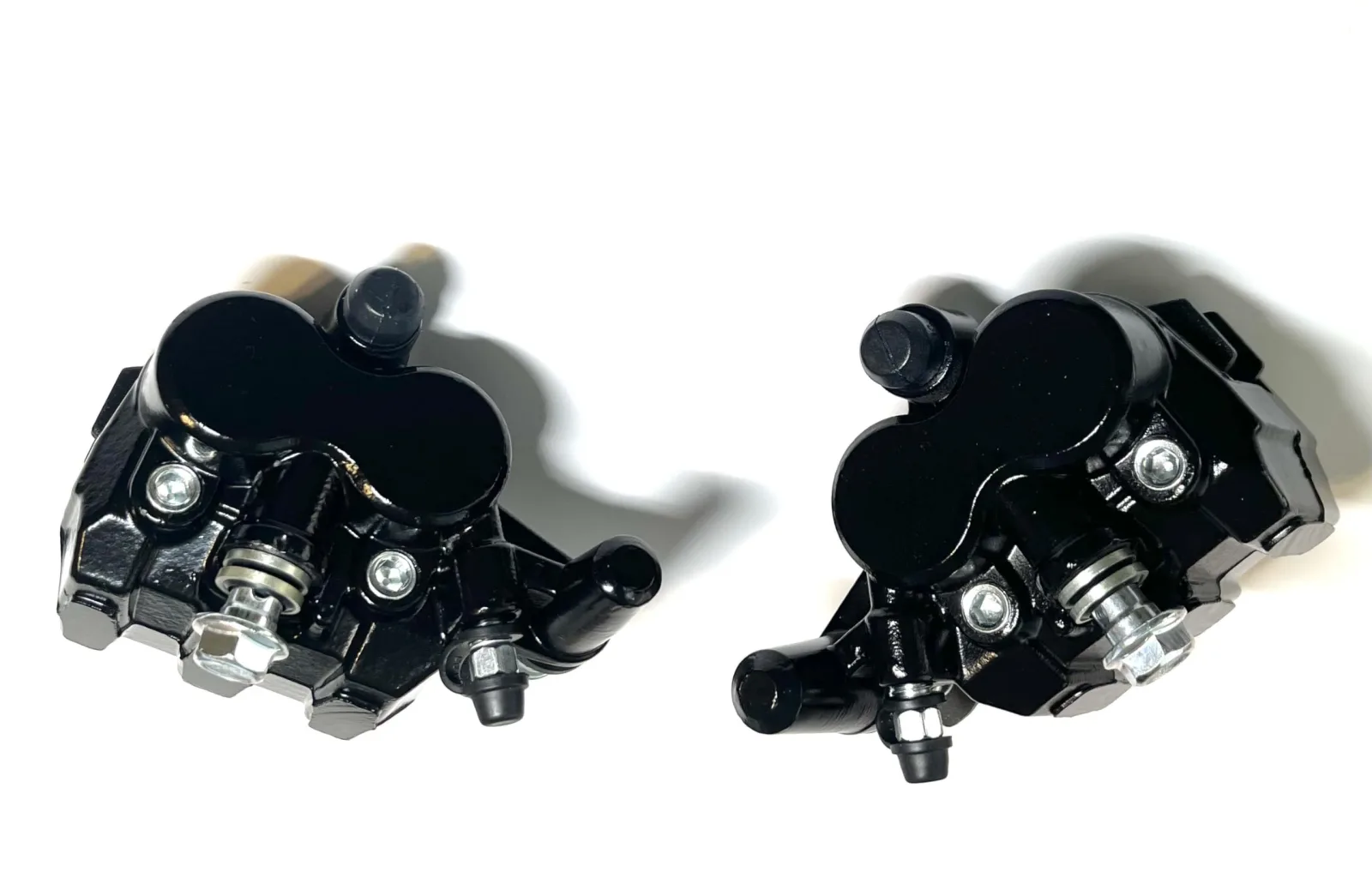 Front Disc Brake Caliper Pair with Pads for Golf Carts image 2