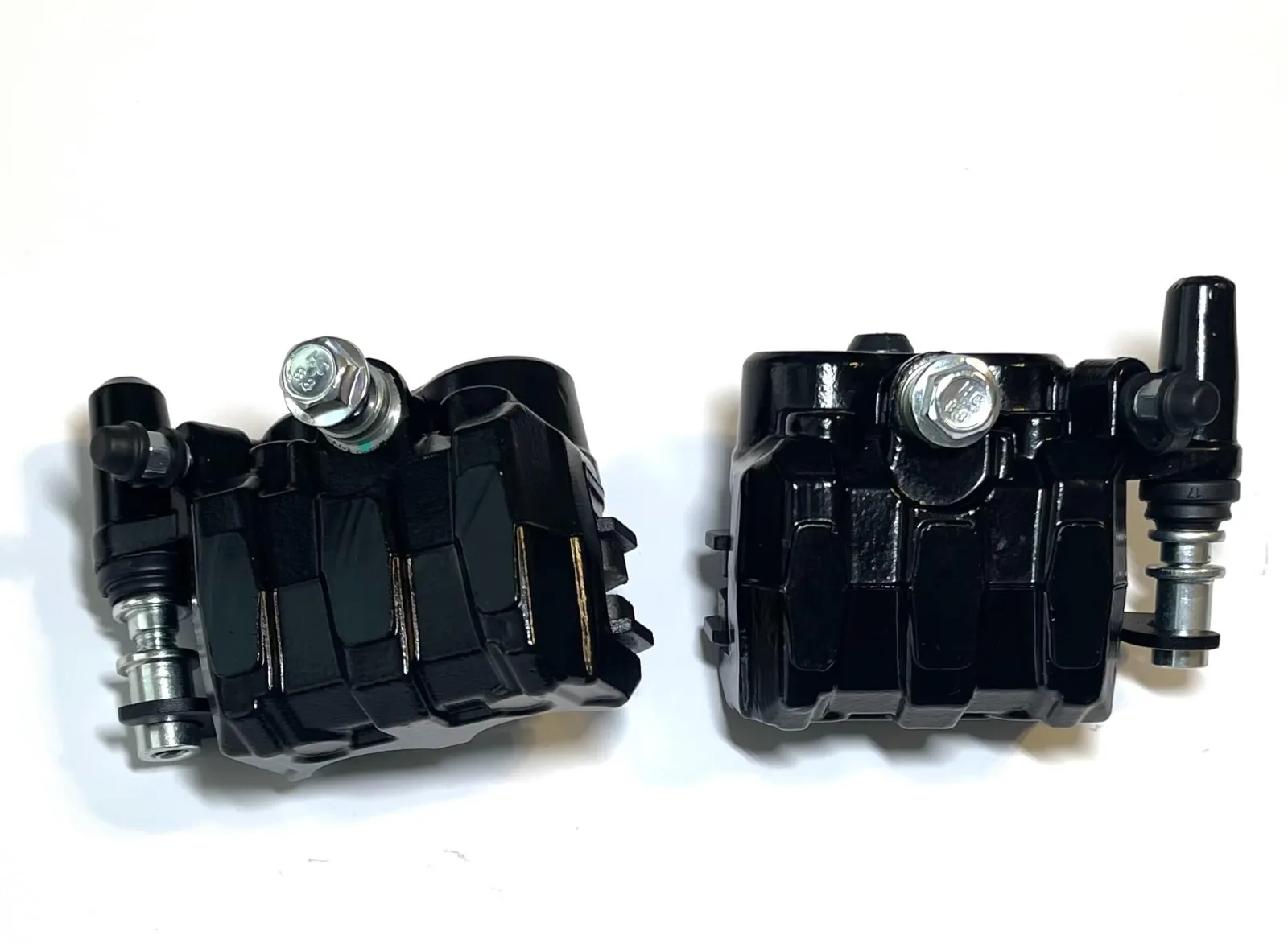 Front Disc Brake Caliper Pair with Pads for Golf Carts image 4