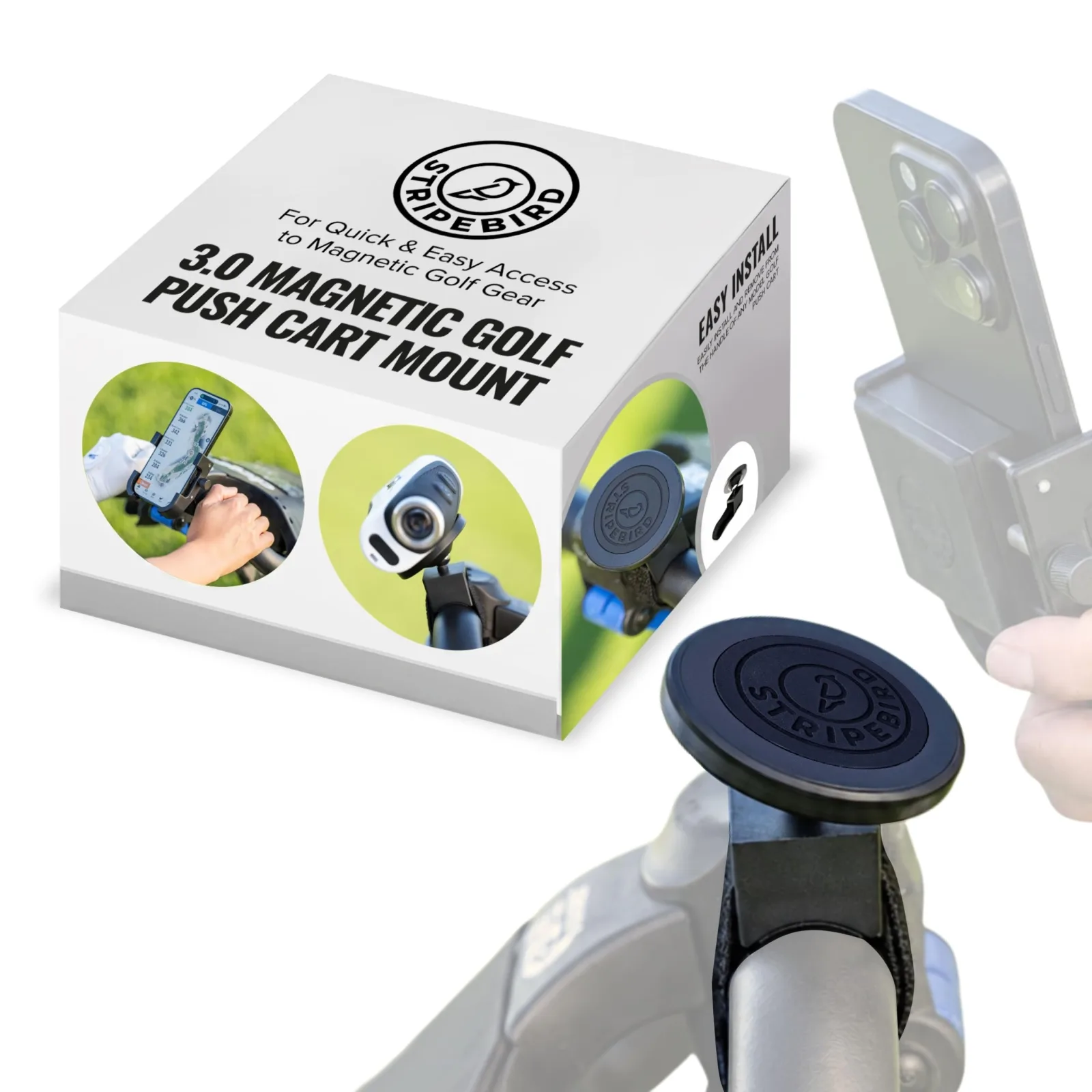 Stripebird Push Cart Mount 3.0 SB-32001 Phone Holder