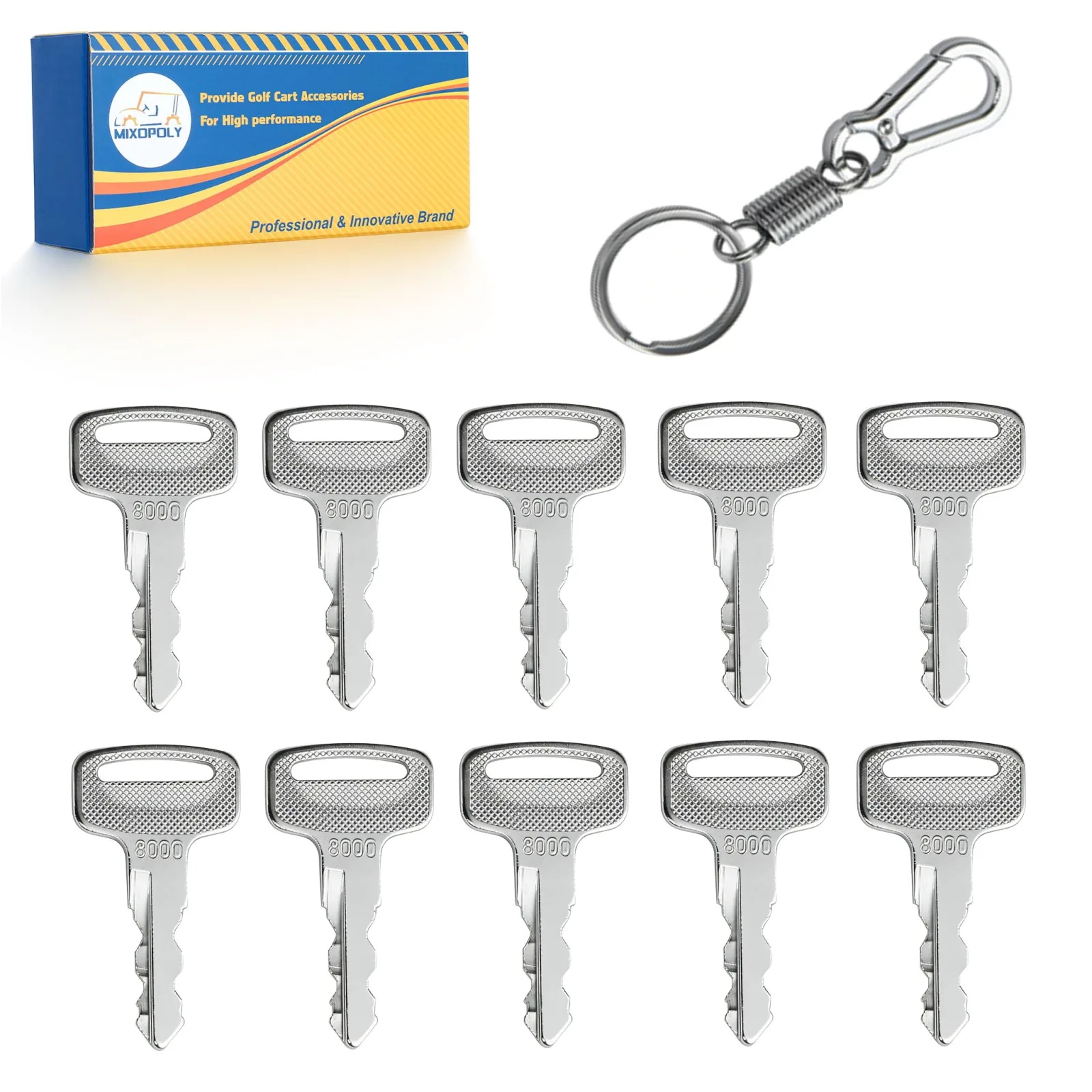 Mixopoly Ignition Keys for Yamaha G14-G29 Drive Golf Carts