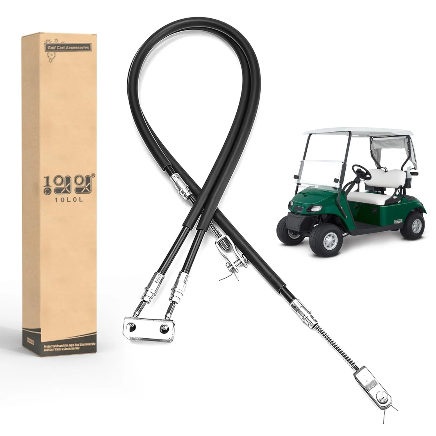 10L0L Brake Cable Set for E-Z-GO TXT and Medalist