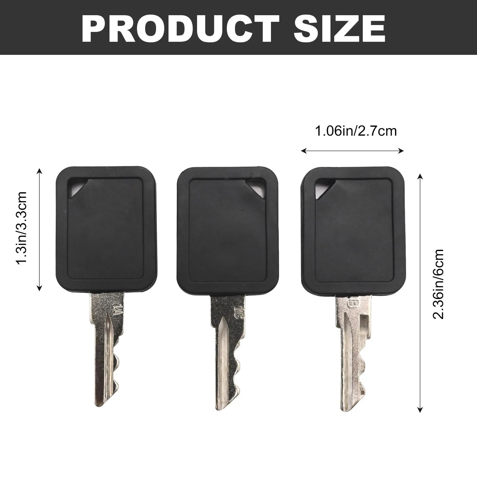 Anxingo Club Car Golf Cart Keys for Carryall, Tempo & Onward image 2