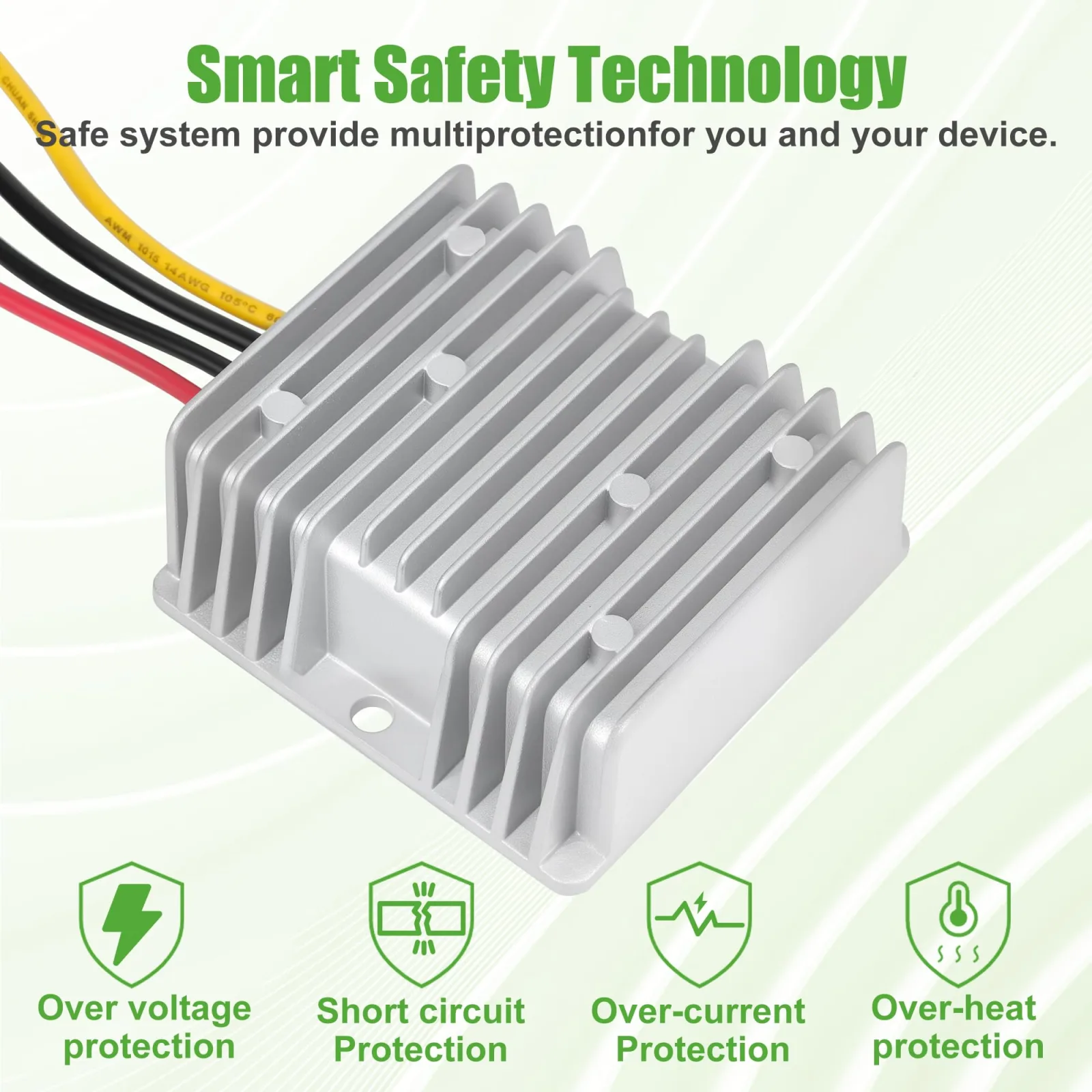 10L0L BOD-T118-E 240W Golf Cart DC-DC Converter image 3