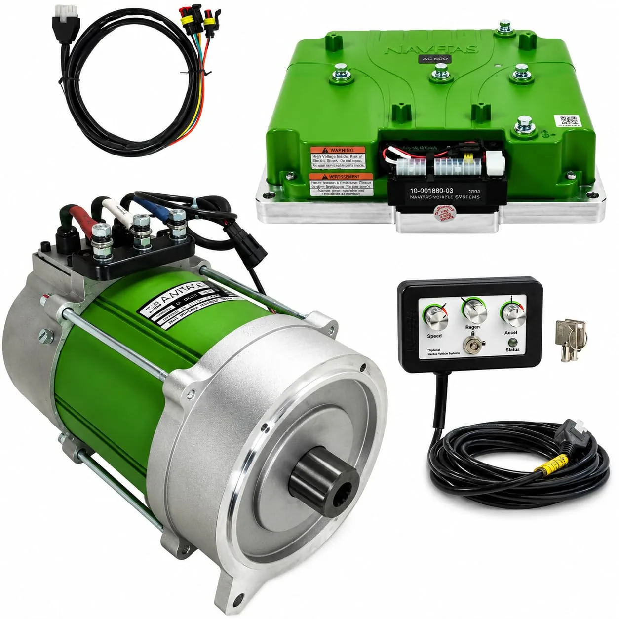 Navitas 48V AC Conversion Kit for Club Car 850A 7.5KW