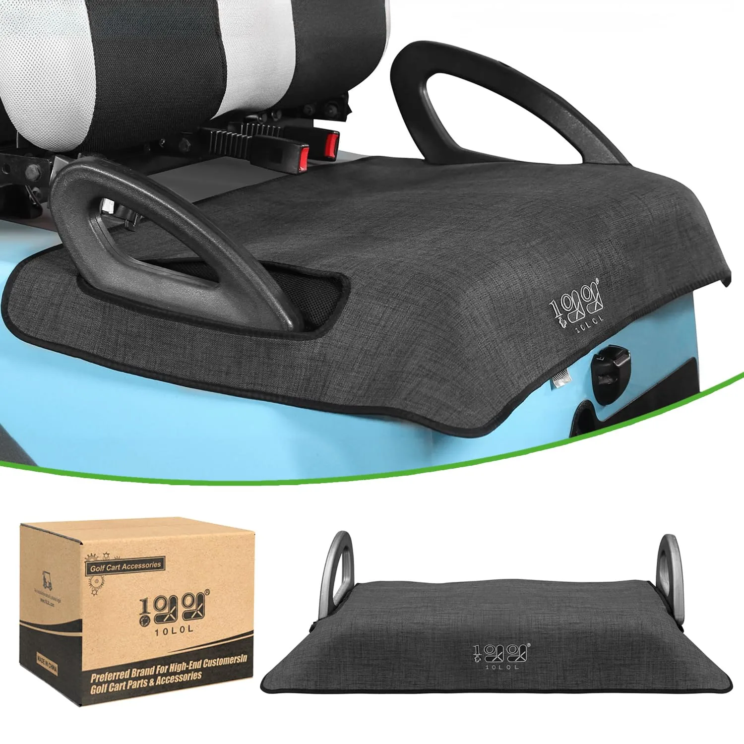 10L0L Golf Cart Seat Cover for EZGO and Club Car