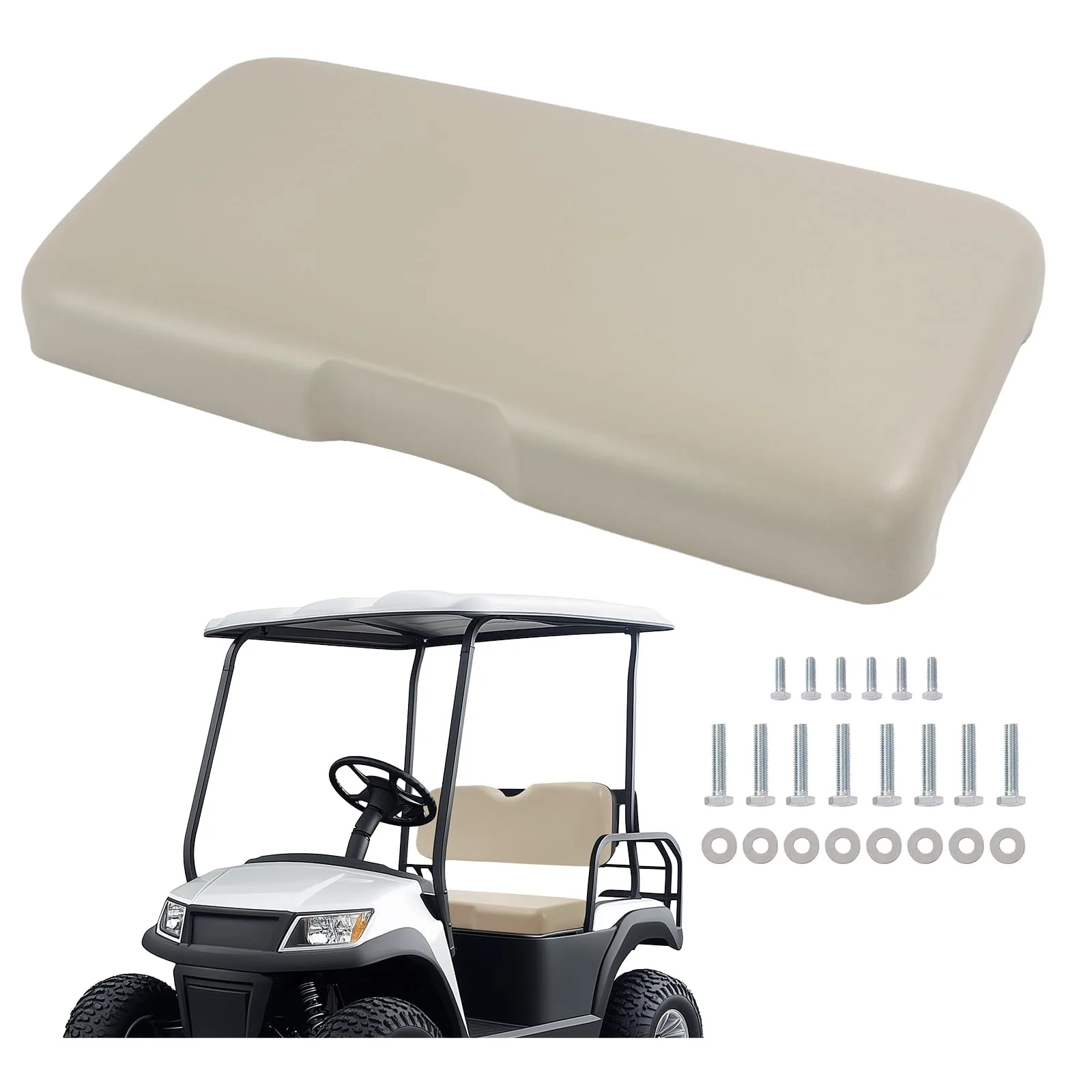 WUTIST GO-4951 Front Seat Bottom for E-Z-GO RXV