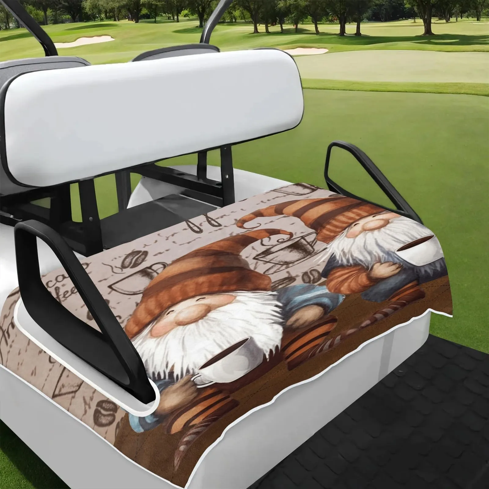 Tiveruda Golf Cart Seat Cover for Double Seats