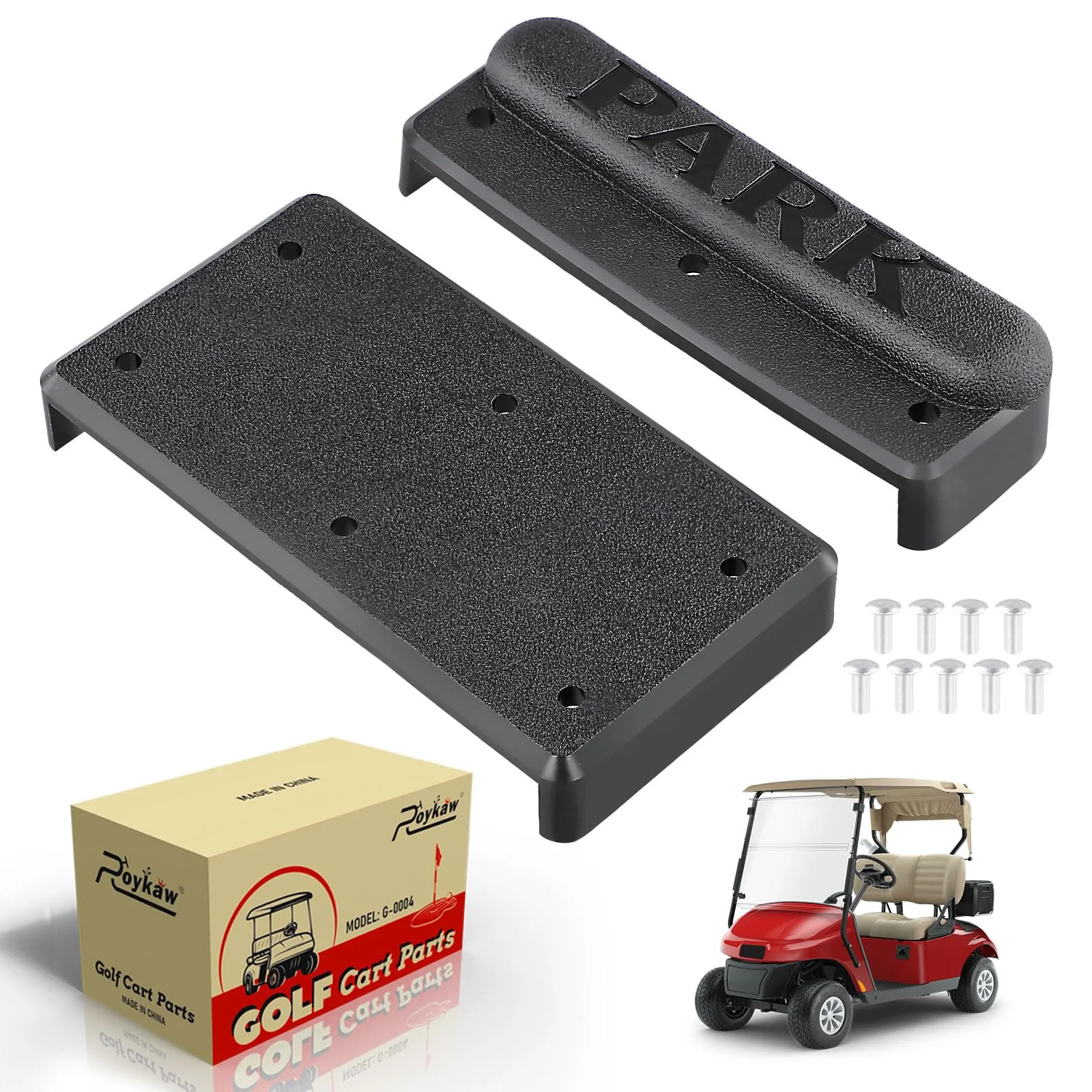 Roykaw G-0647 Brake Pedal Pad for E-Z-GO TXT