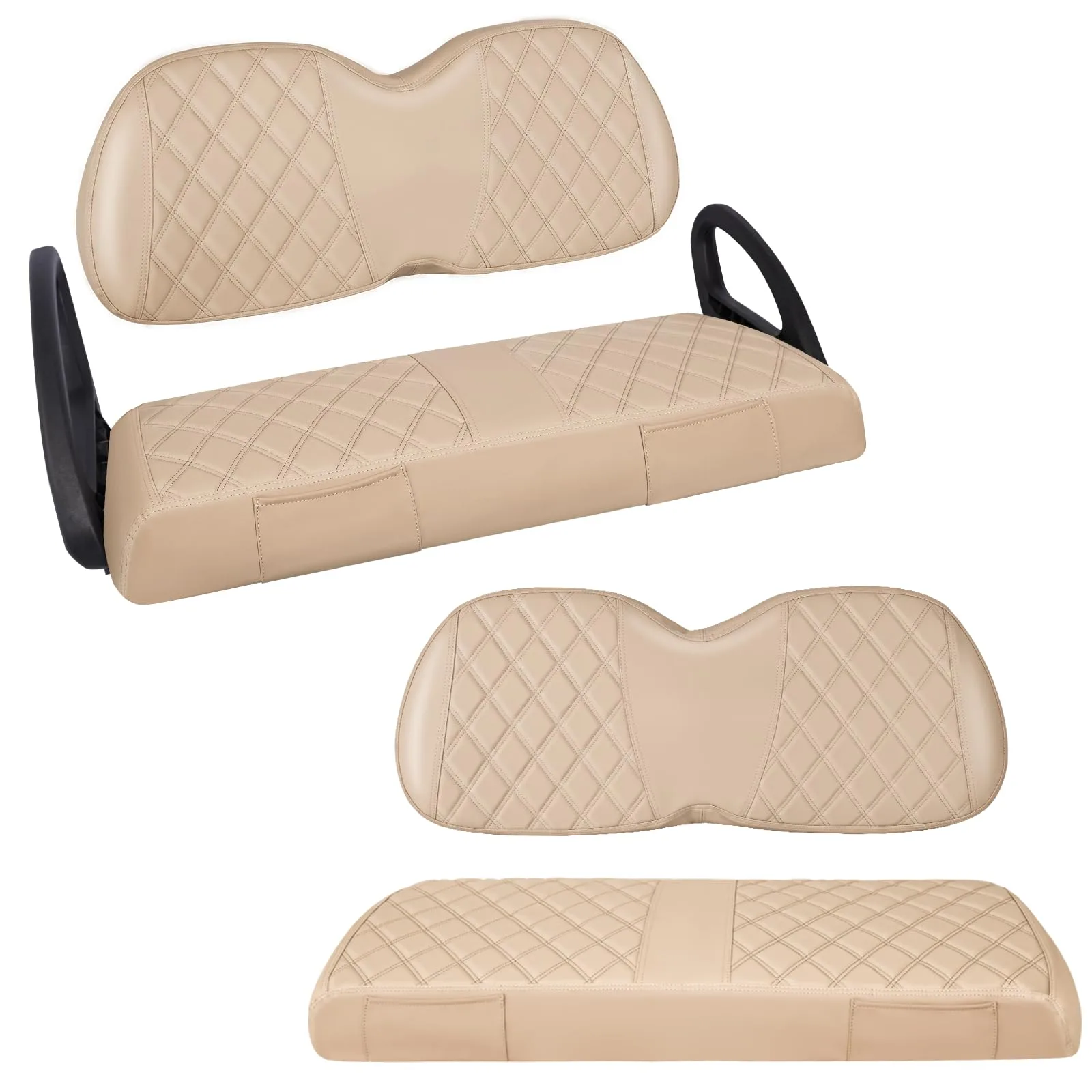 WEIMELL Club Car Tempo Front and Rear Seat Cover Set