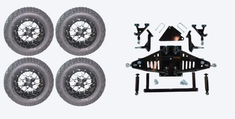 3G 6-Inch Lift Kit for Yamaha Drive II Electric Golf Carts