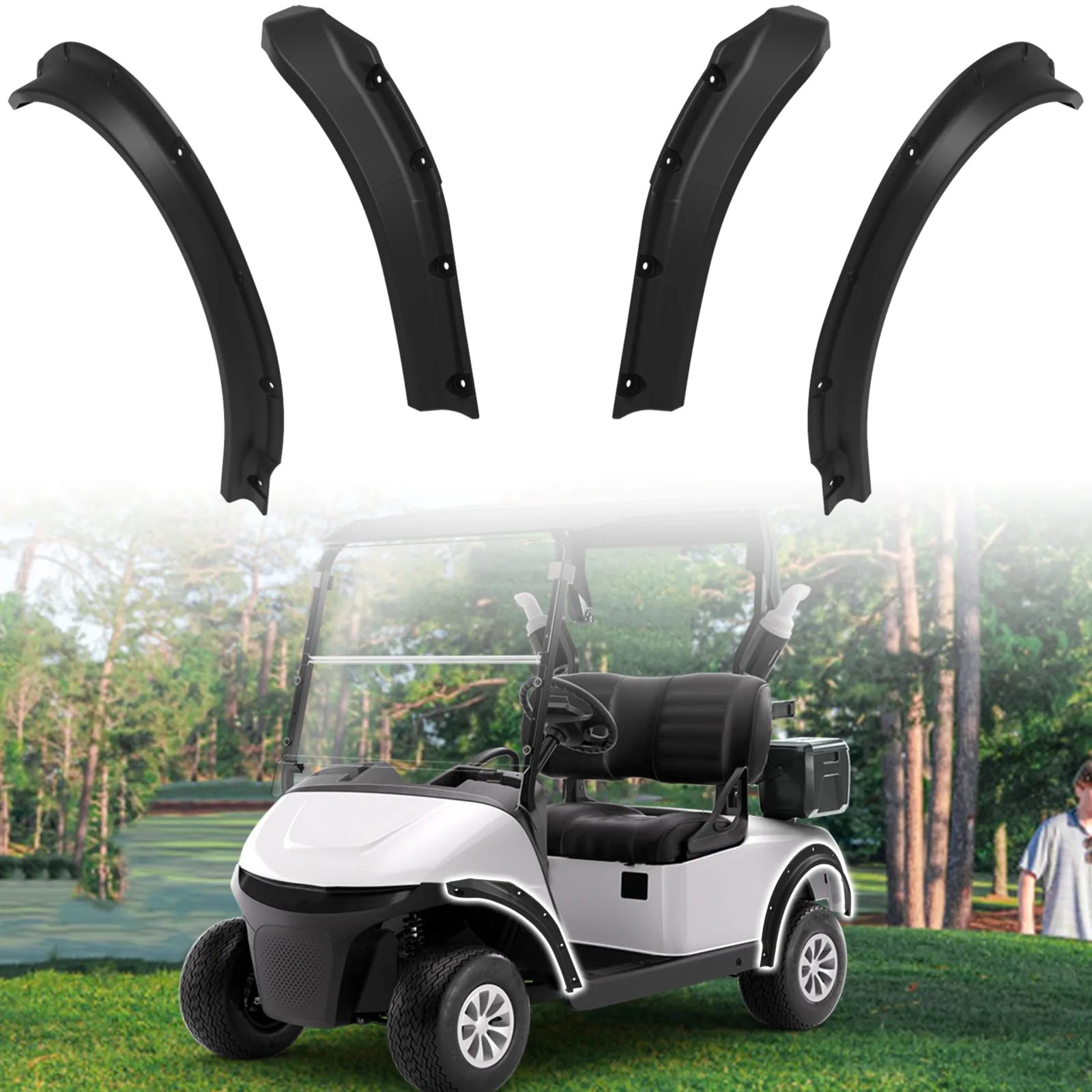SAUTVS Fender Flares for E-Z-GO RXV Valor 2025