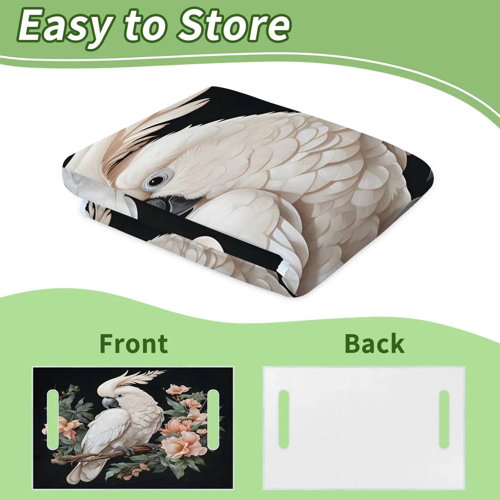 Tiveruda Golf Cart Seat Cover for Double Seats, 51 x 31 in image 4