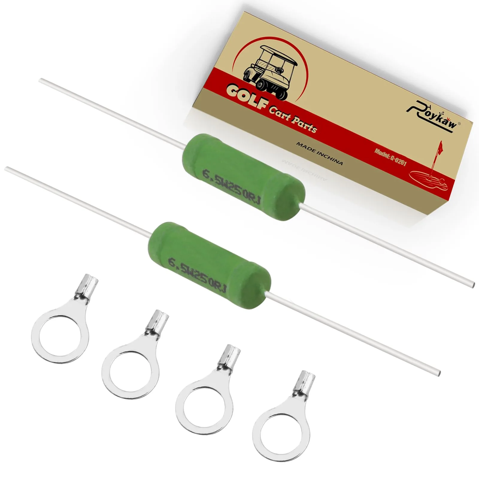 Roykaw 36V Solenoid Resistor Assembly E-Z-GO 21764-G1