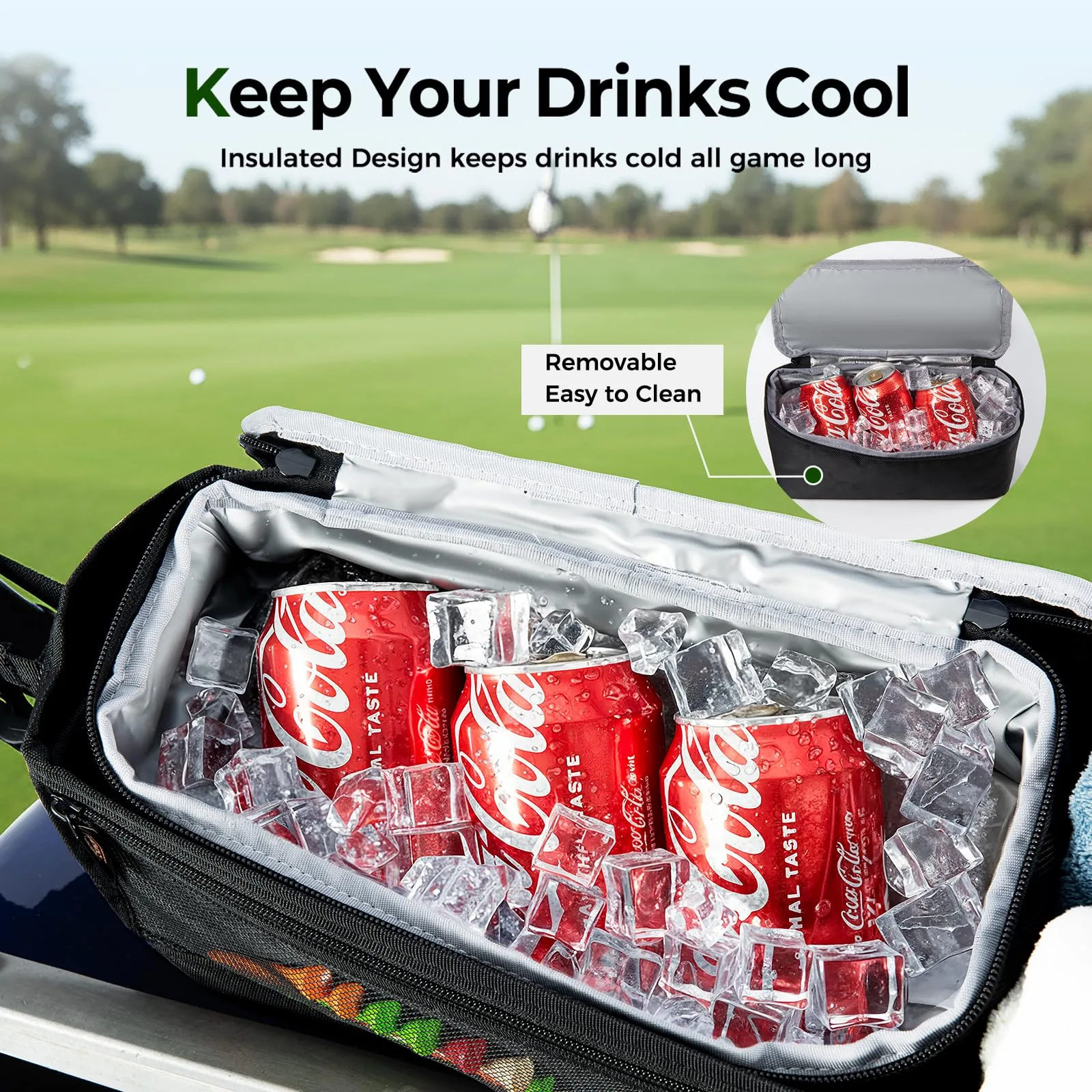 Tecoom TCGC07 Golf Cart Front Storage Basket image 3