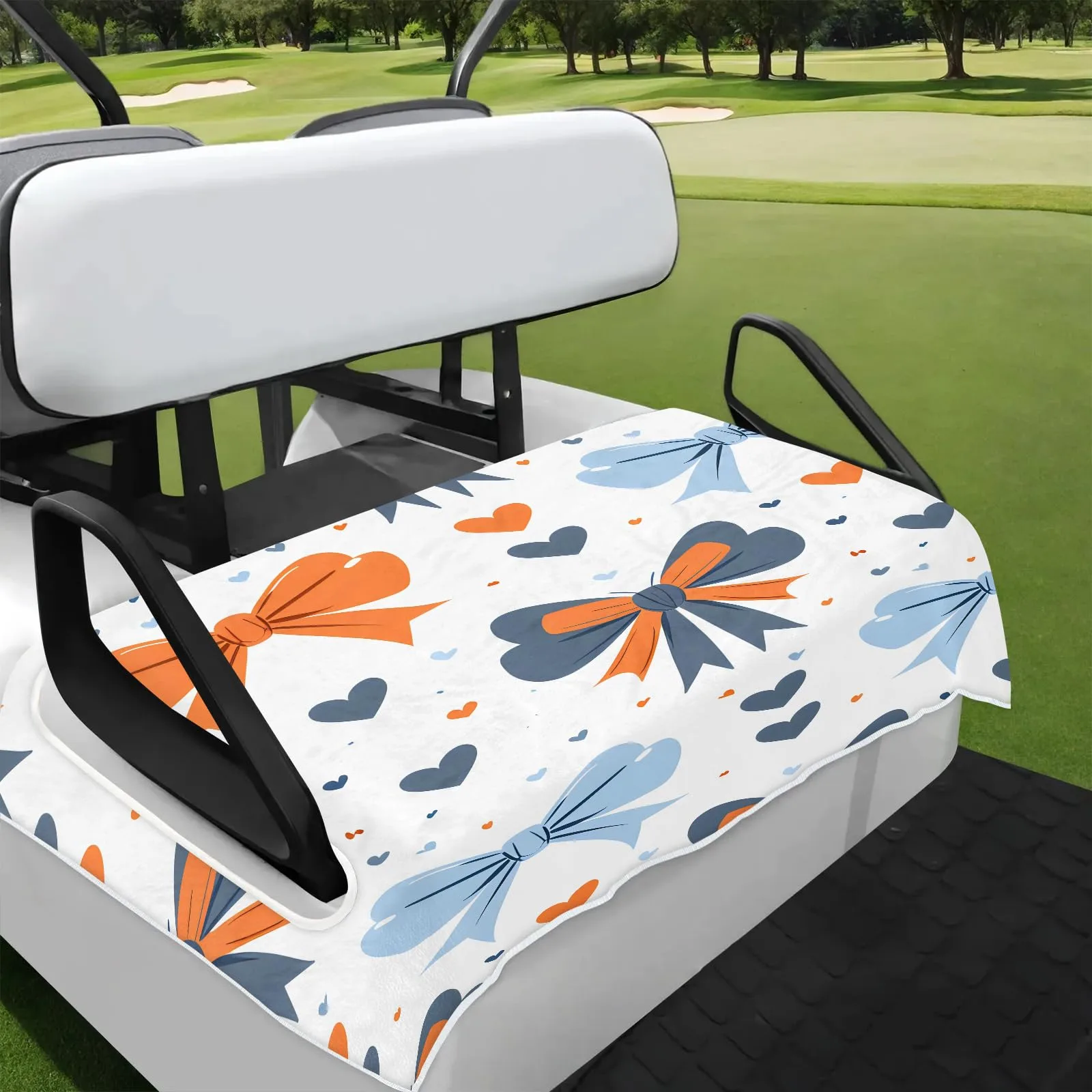 Tiveruda Golf Cart Seat Cover for Double Seats