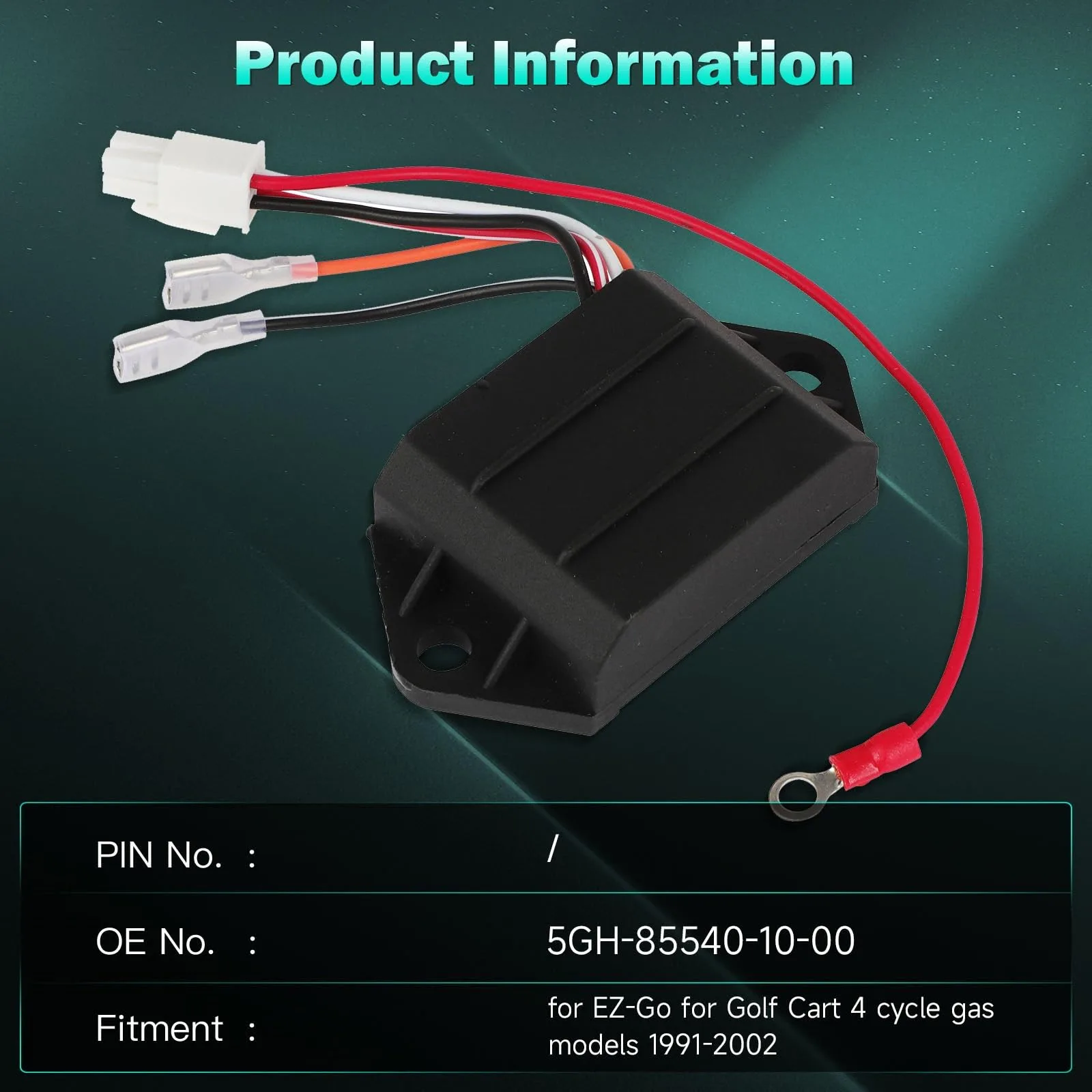 SCITOO CDI Box for 1991-2002 E-Z-GO Golf Cart 72562-G01 image 3