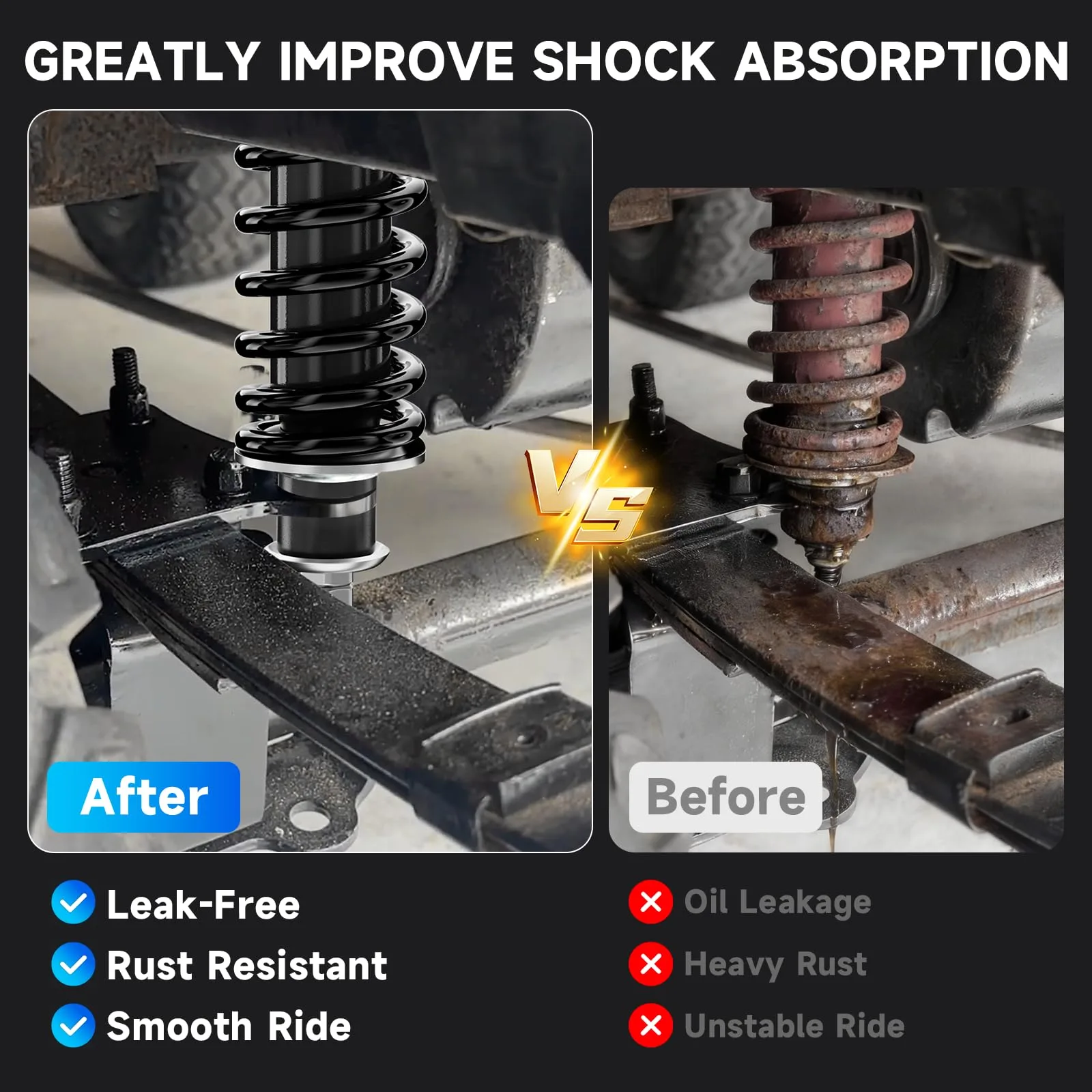 Rzcazzide Shocks for E-Z-GO TXT & Medalist, 70928-G01 image 4