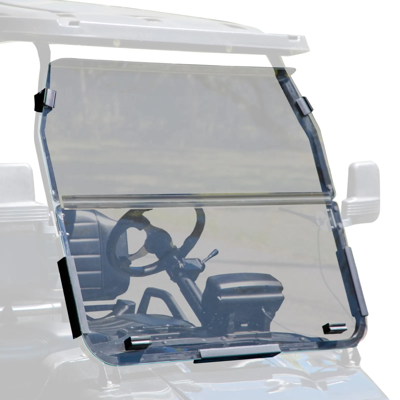 RED DOT 09-261 Folding Tinted Windshield for Evolution Carts