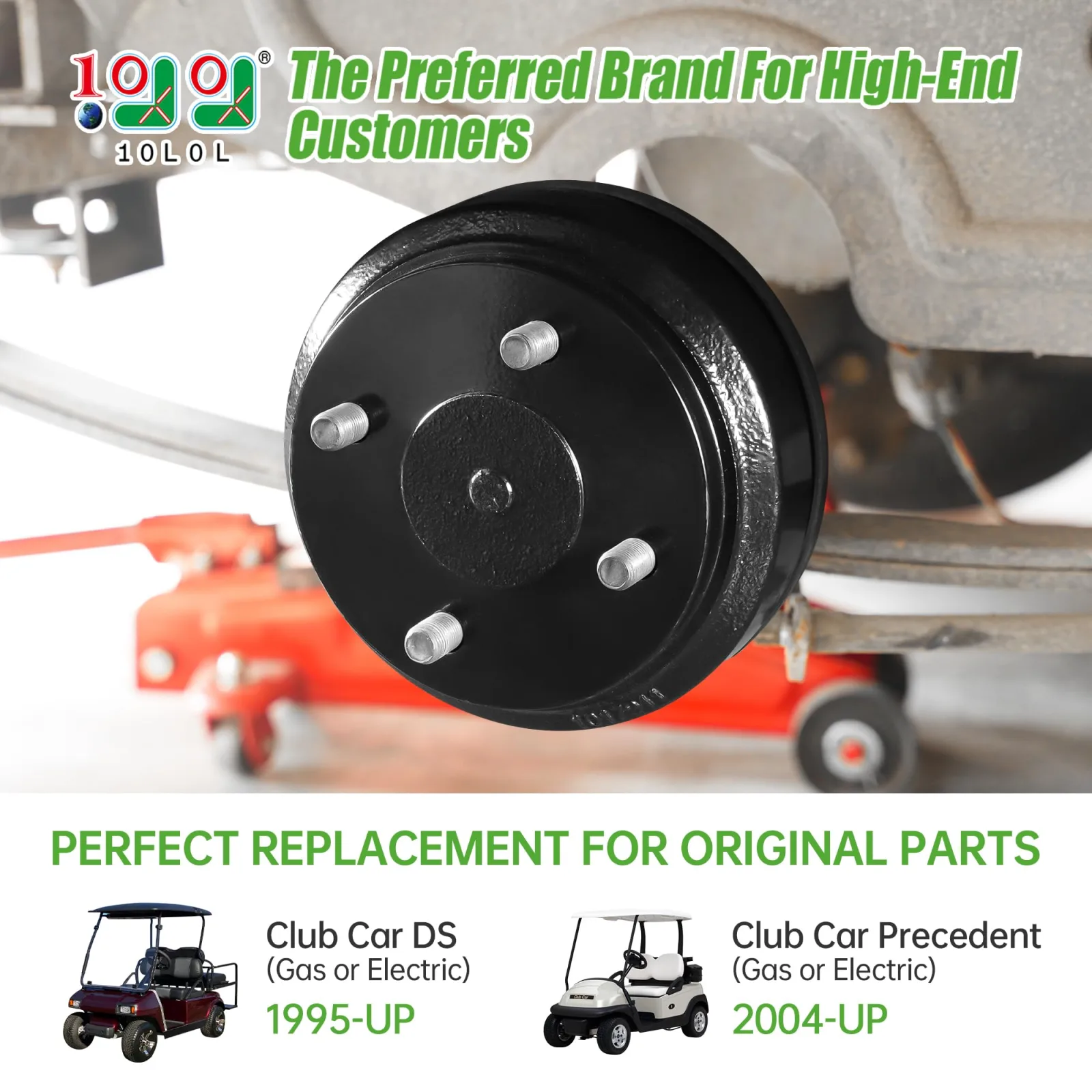 10L0L Brake Repair Kit for Club Car DS & Precedent image 2