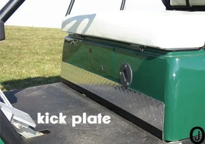 E-Z-GO Marathon Diamond Plate Kick Panel image 4