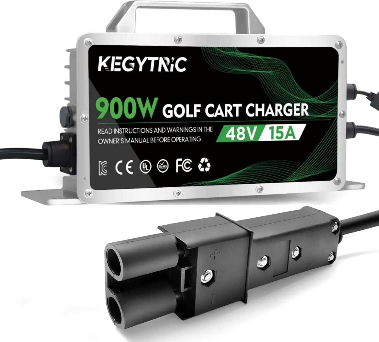 Kegytric 48V 15A Yamaha G19/G22 Battery Charger