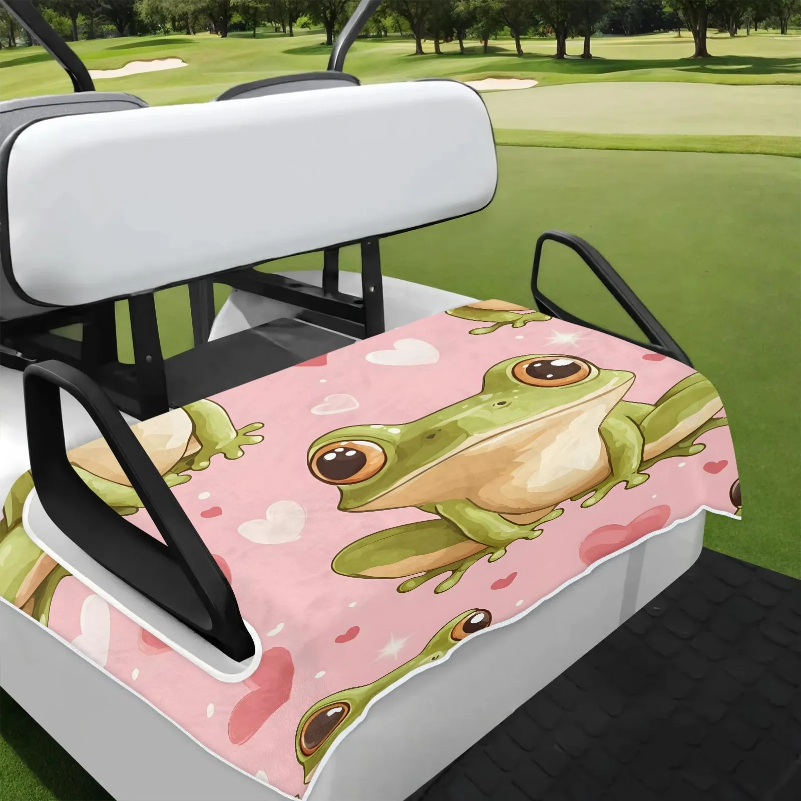Tiveruda Golf Cart Seat Cover for Double Seats