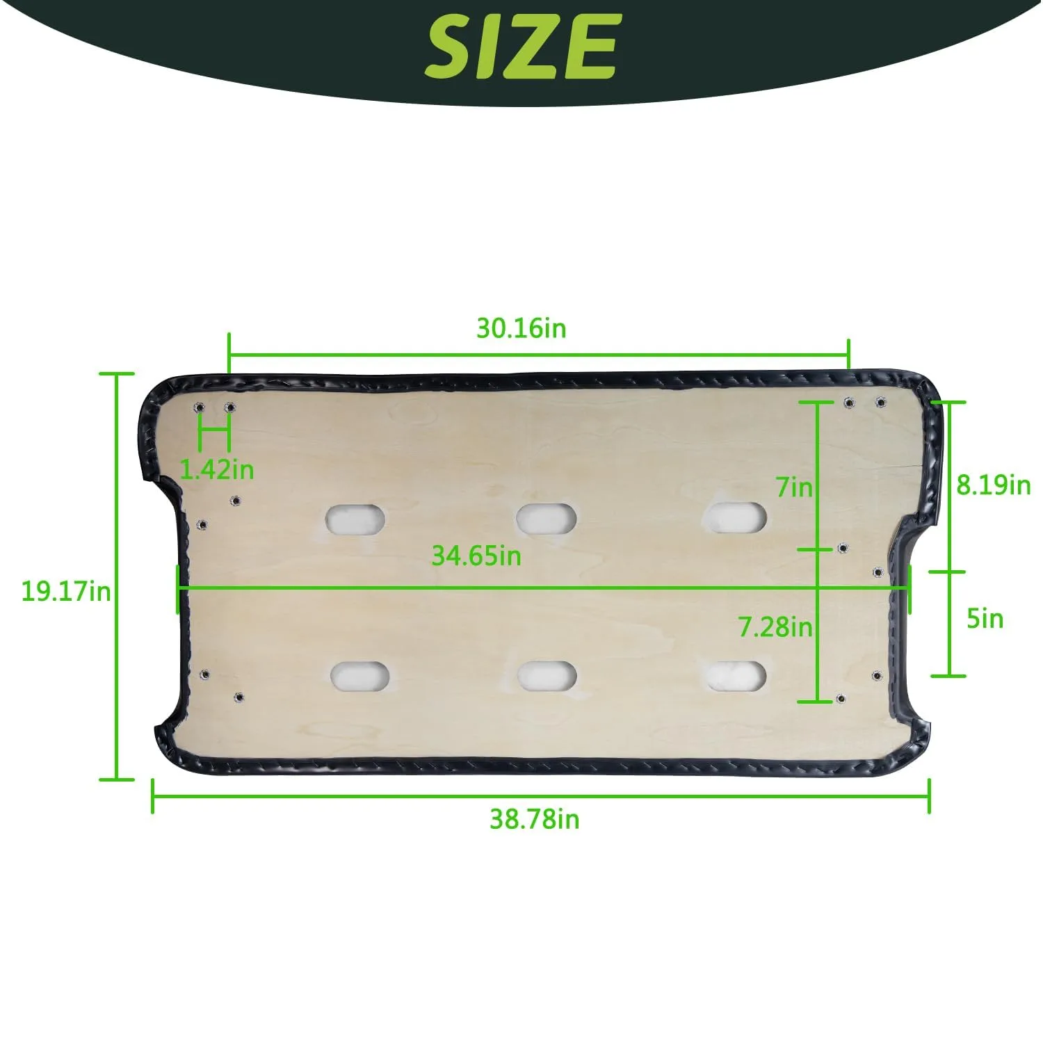 Urgown Front Seat Bottom for Club Car Precedent image 4