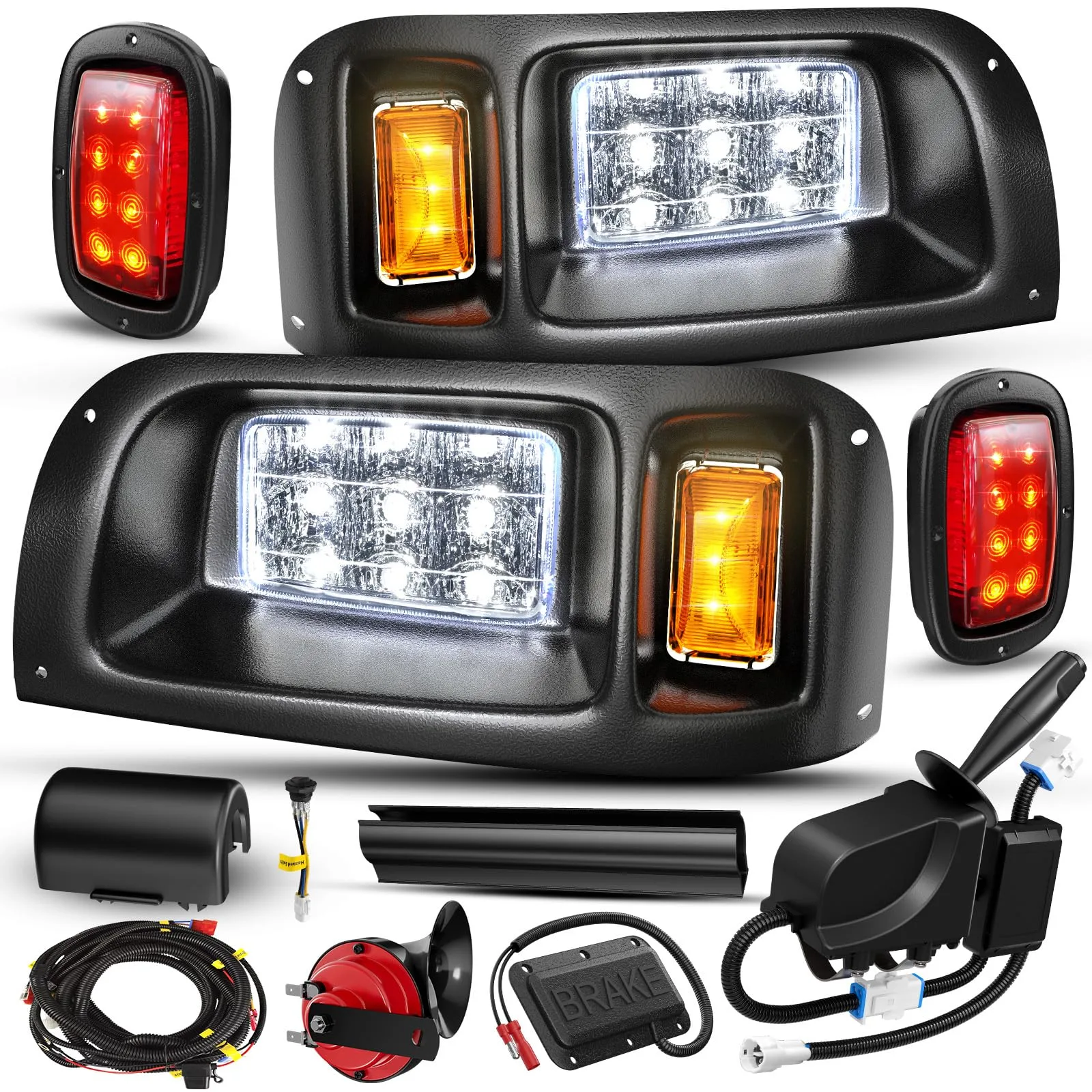 SUPGCPER 12V LED Light Kit for Club Car DS