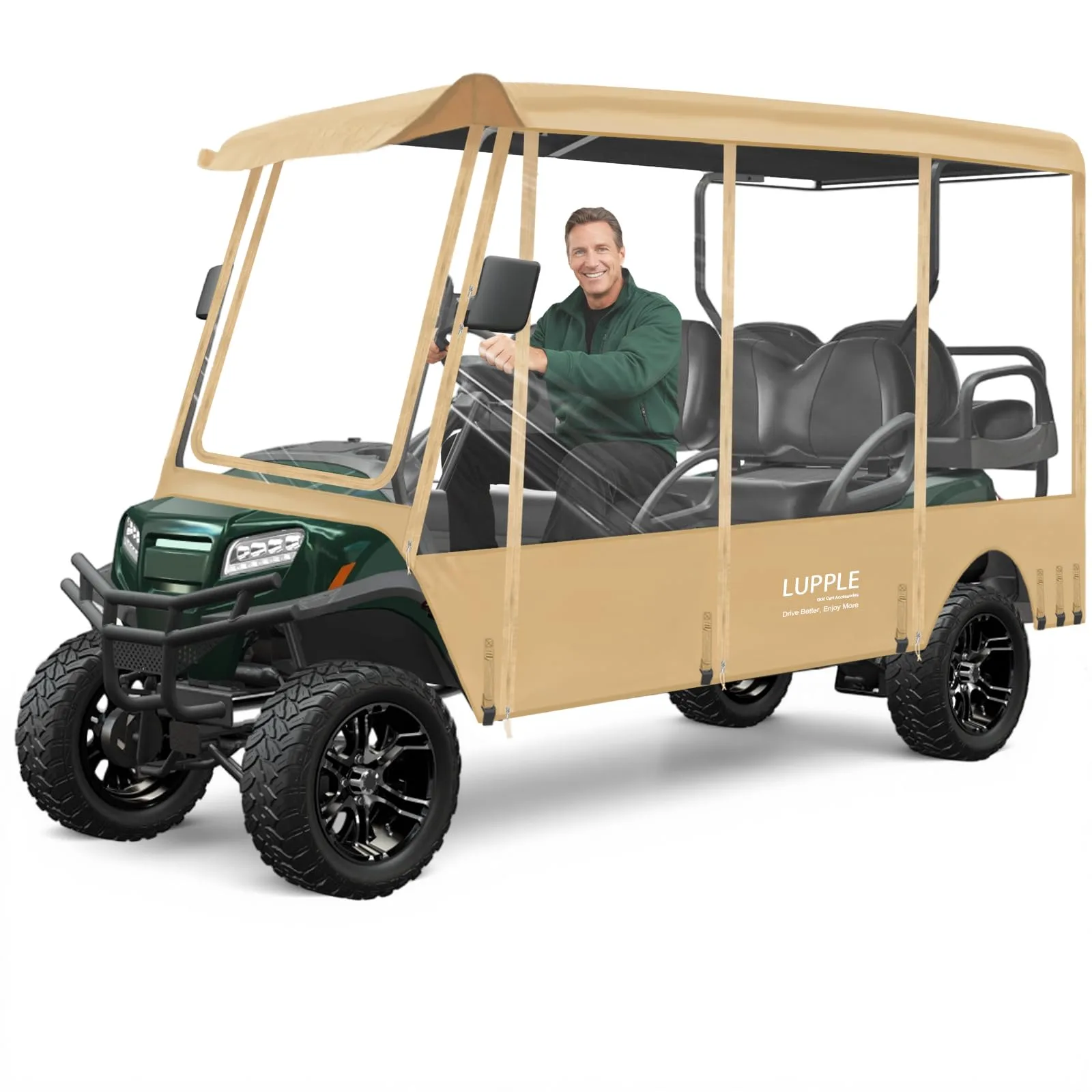 LUPPLE EZGO Express S6 L6 6-Passenger Golf Cart Enclosure