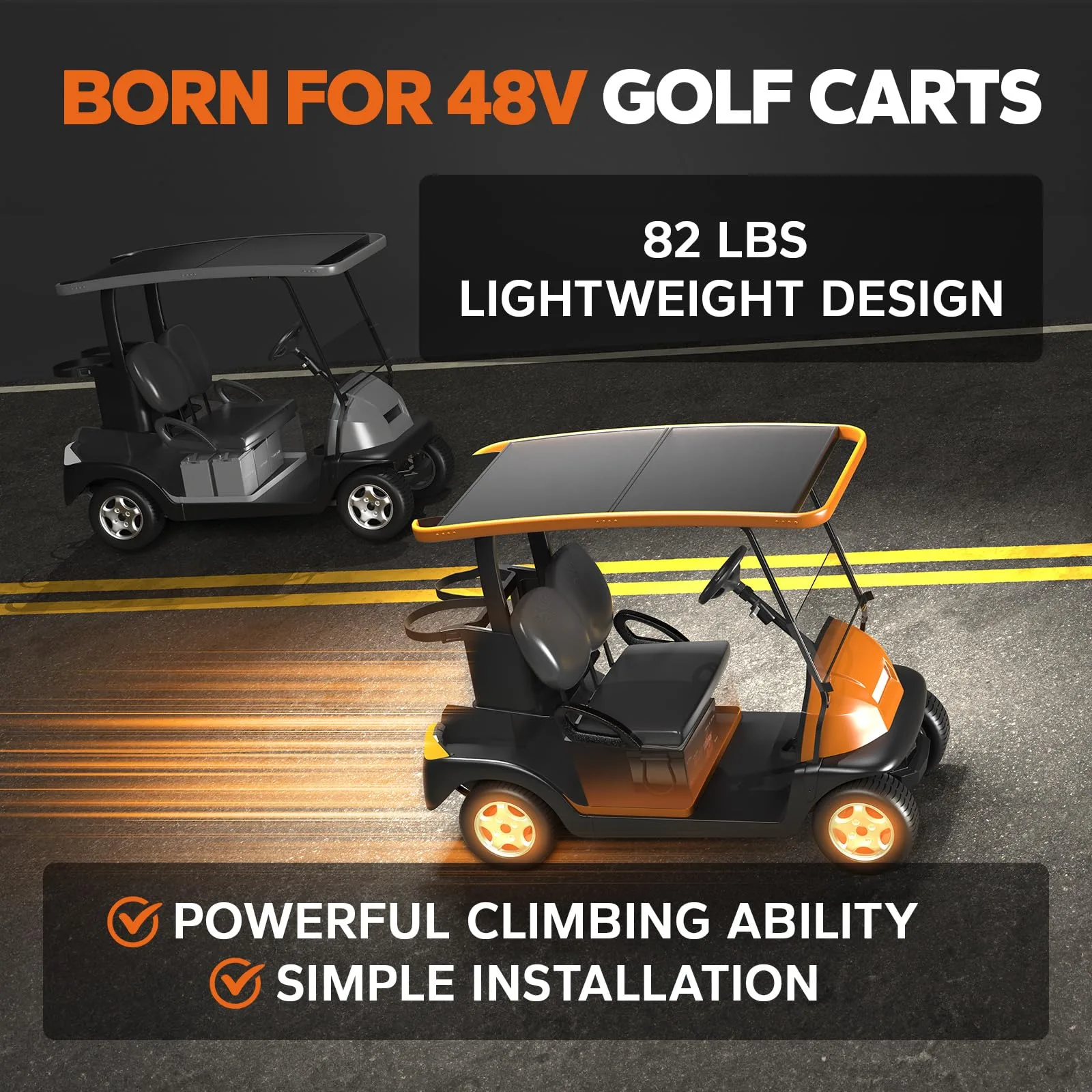 LiTime 48V 100Ah Golf Cart Lithium Battery Kit image 2