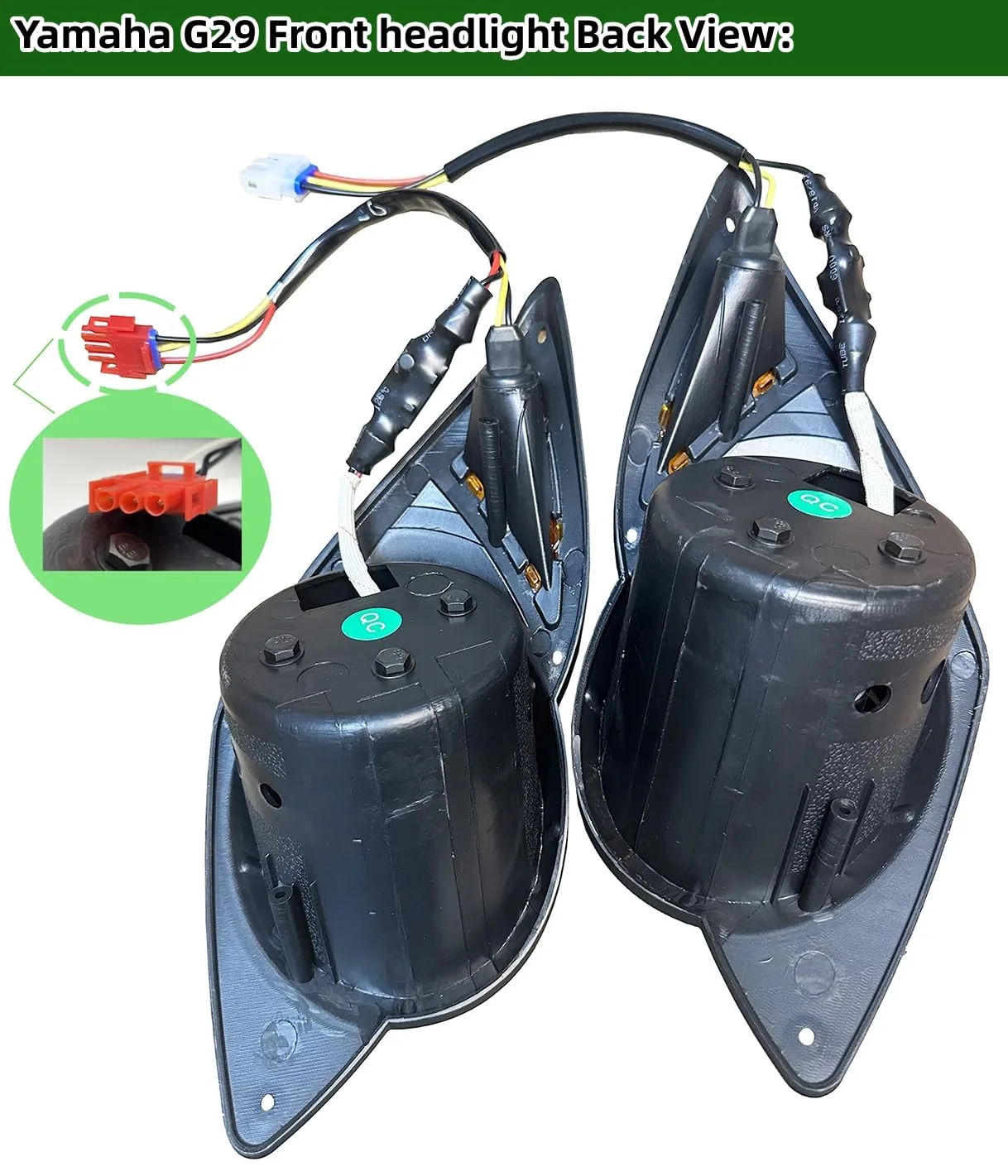 BestAccess LED Headlights for Yamaha Drive G29 2007+ image 4