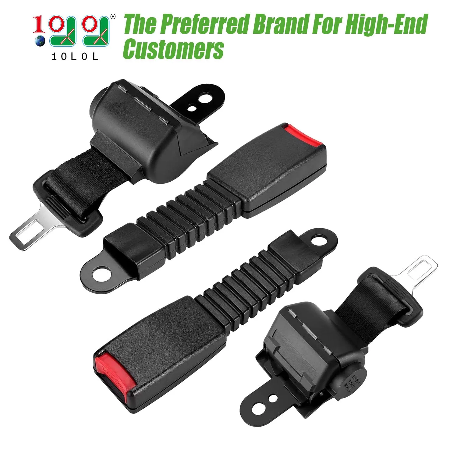 10L0L Golf Cart Retractable Seat Belt Kit image 2