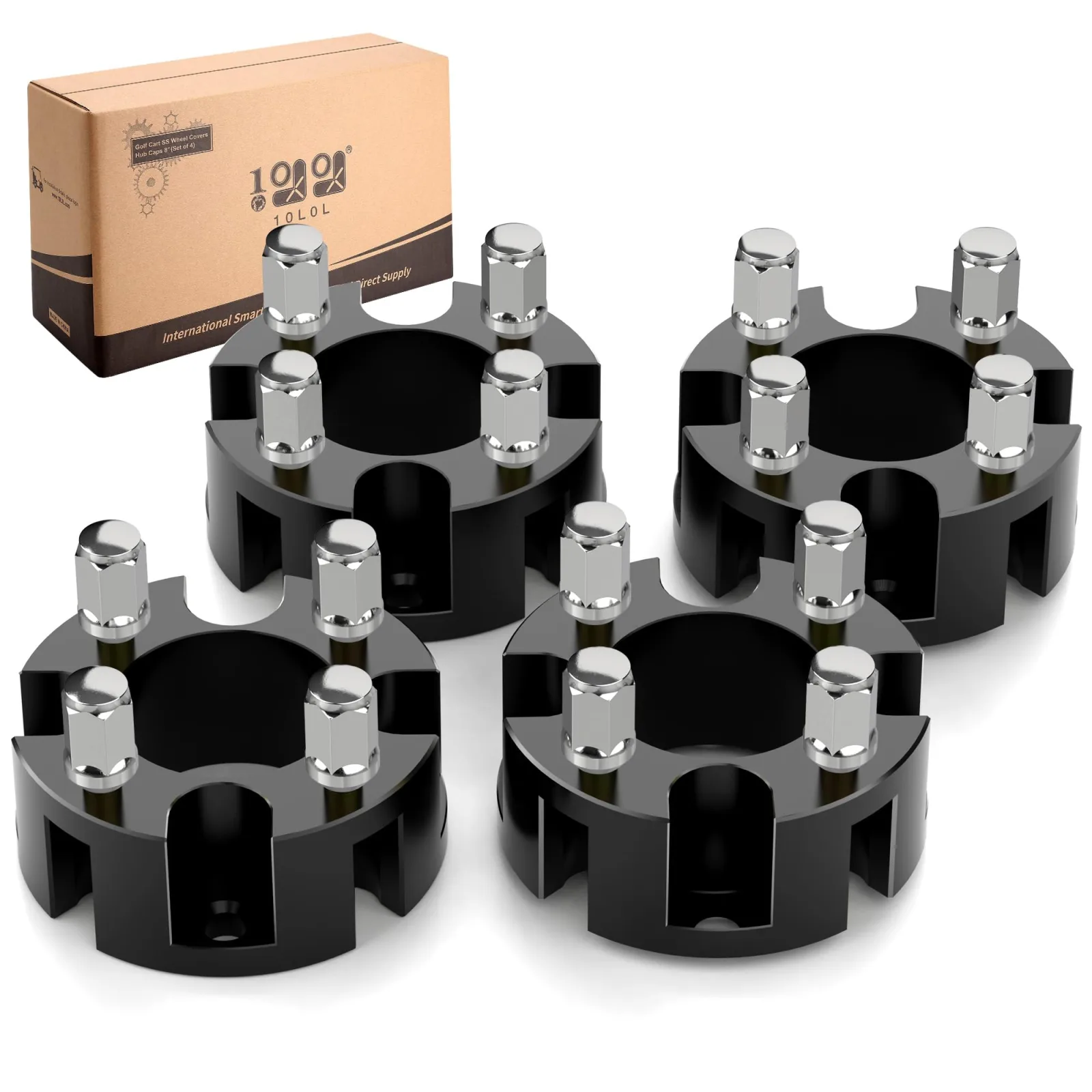 10L0L 2-Inch Golf Cart Wheel Spacer Kit OY-Y189-E