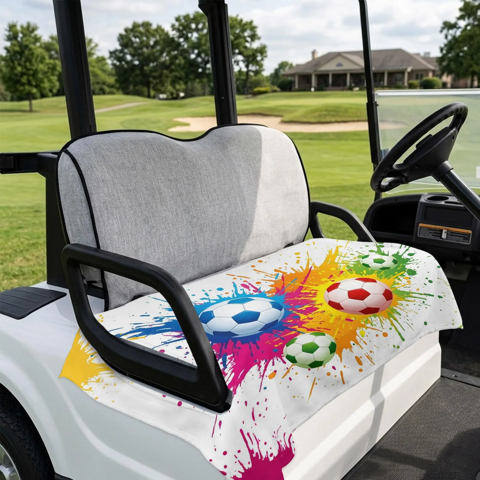 DecorLovee Golf Cart Seat Cover, 51 x 31 Inches image 4