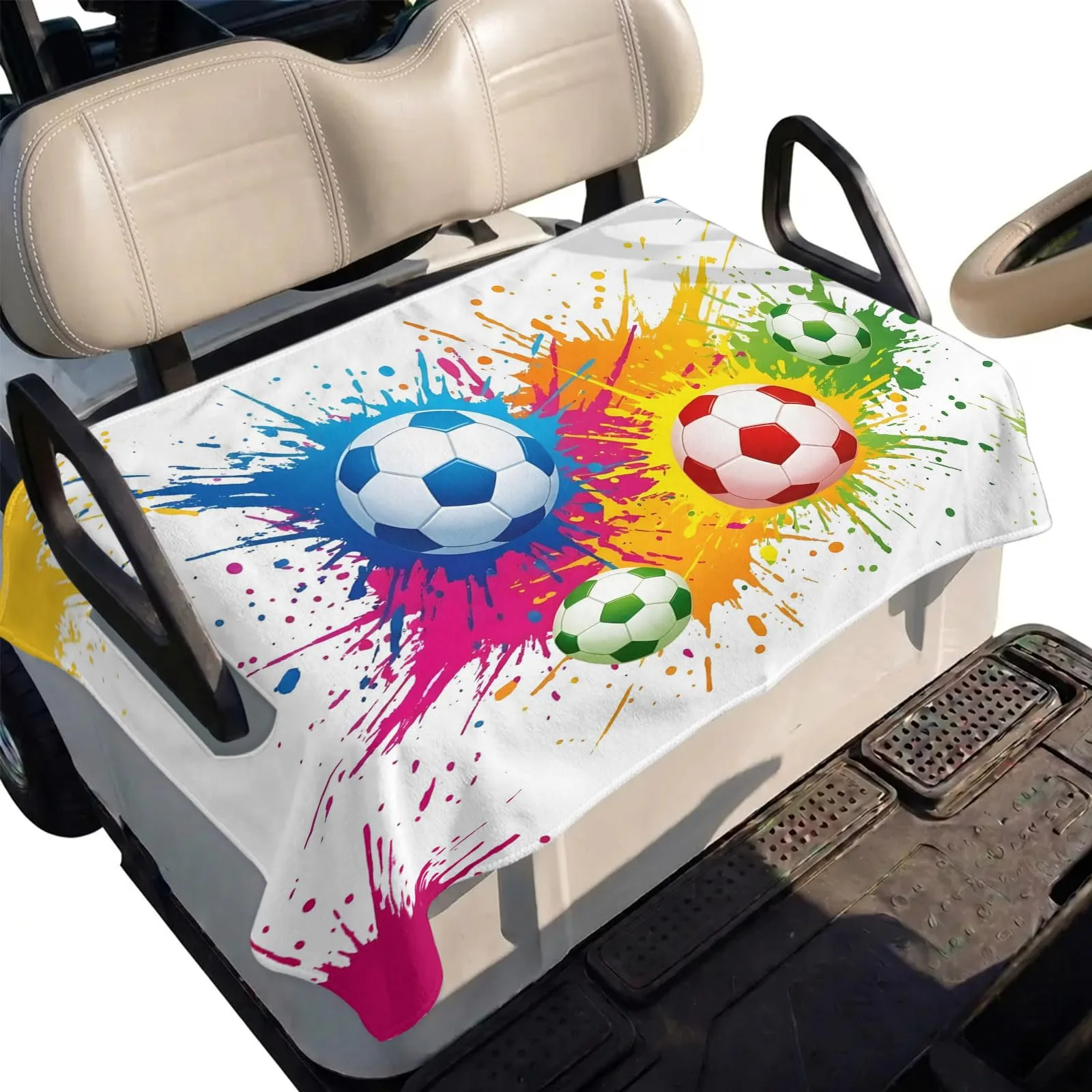 DecorLovee Golf Cart Seat Cover, 51 x 31 Inches