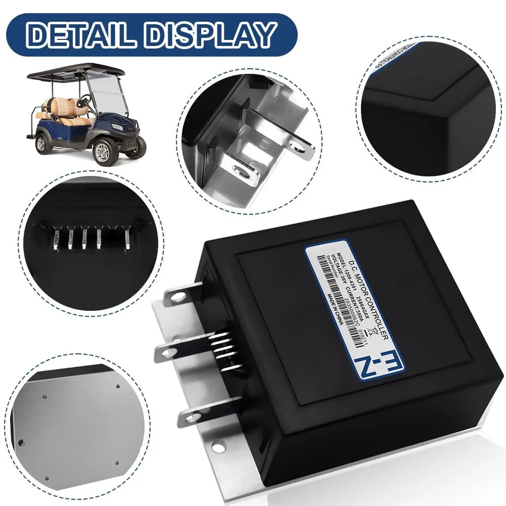 DEROACE 1206-4301 36V 350A Golf Cart Speed Controller image 3