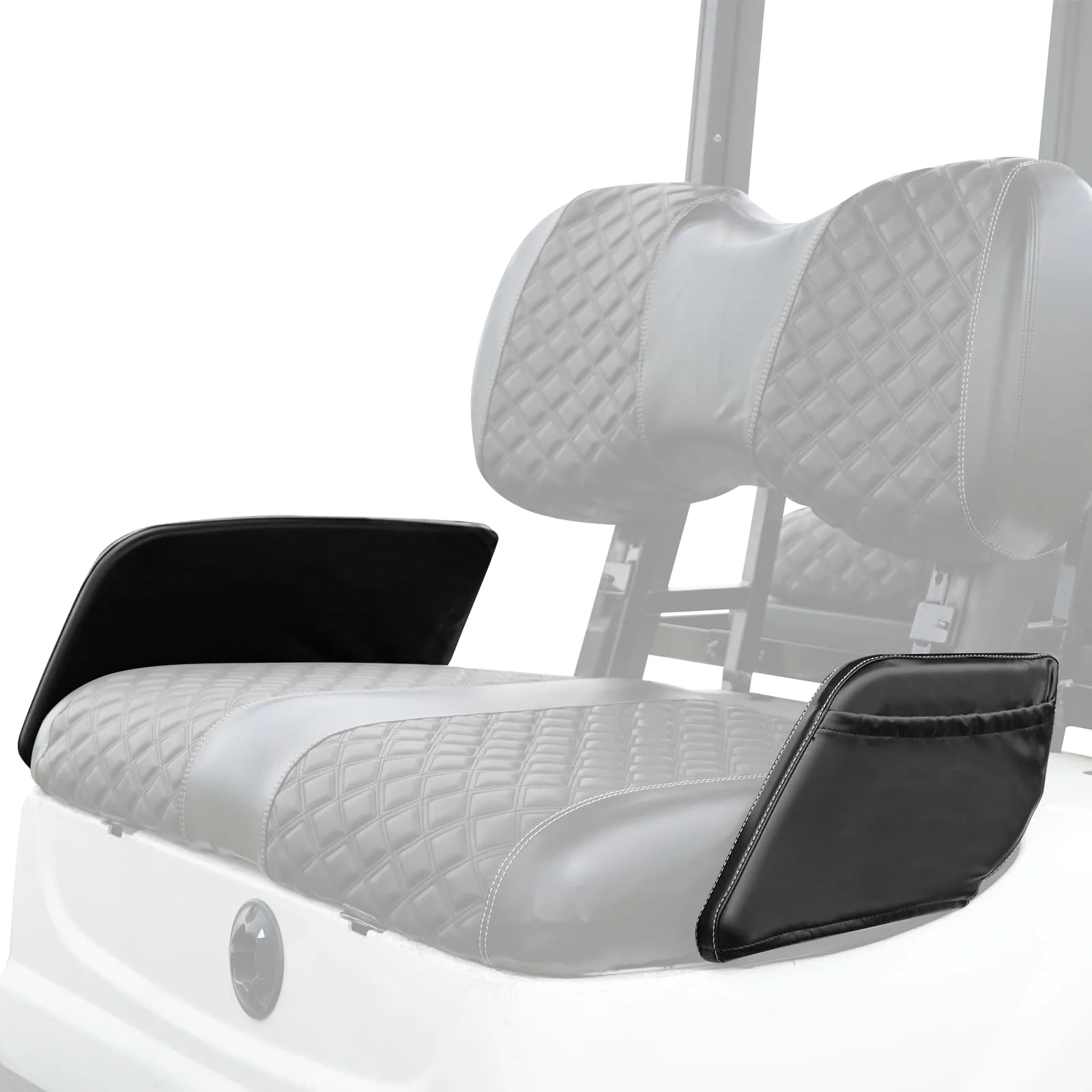 YUWEIDG0769 Armrest Covers for E-Z-GO TXT Golf Carts