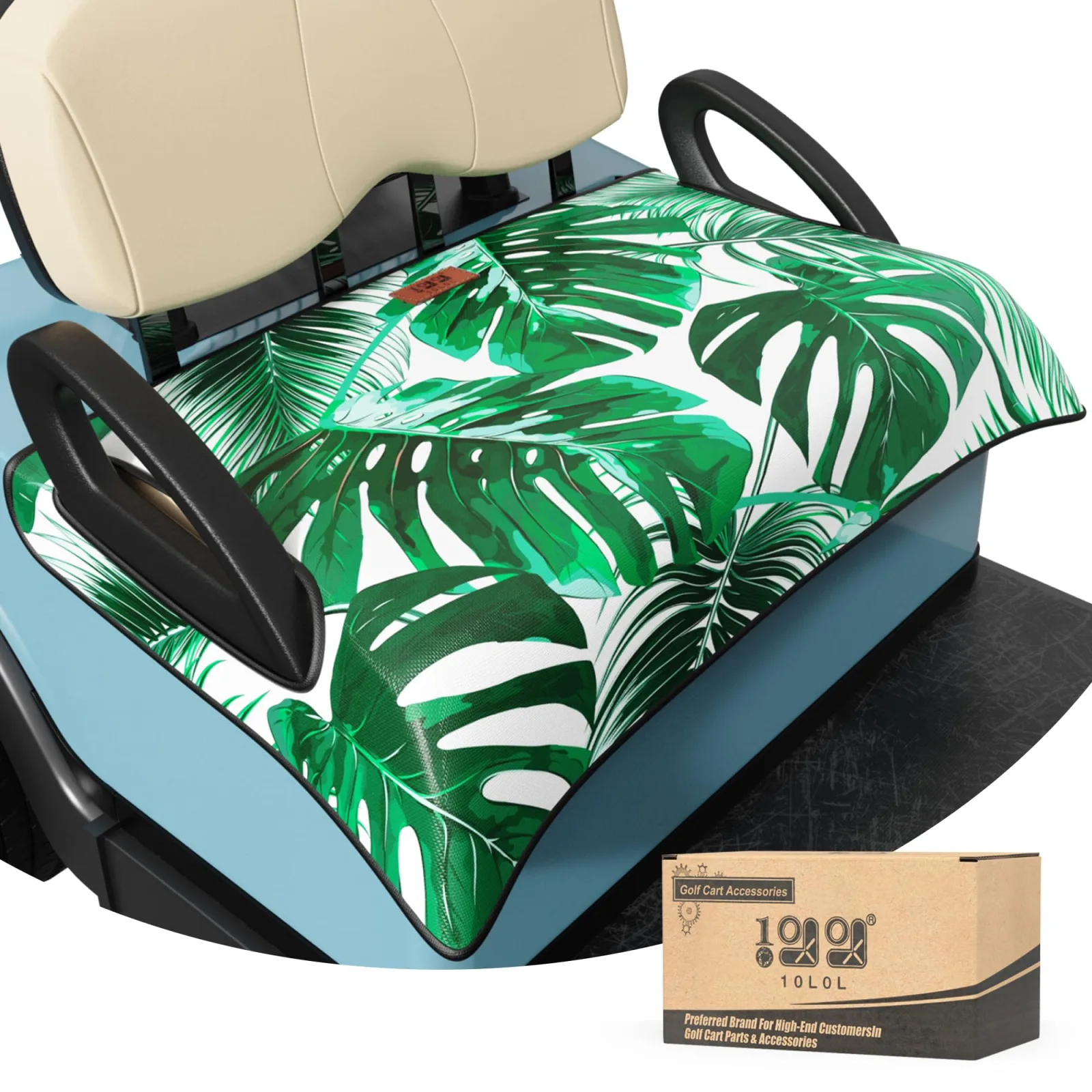 10L0L F23-A Golf Cart Seat Cover for E-Z-GO and Club Car