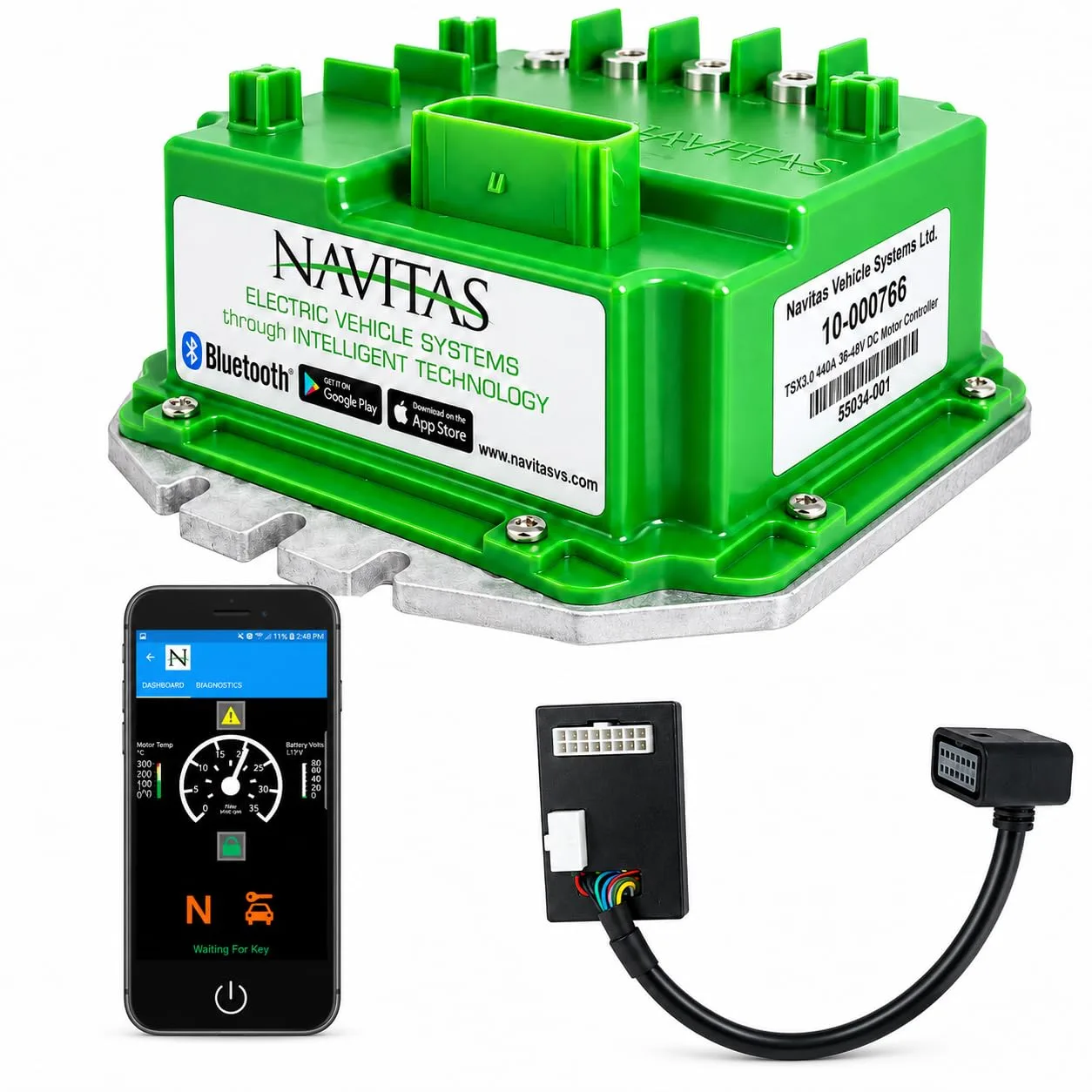 Navitas TSX 3.0 Controller for 48V Columbia Par Car