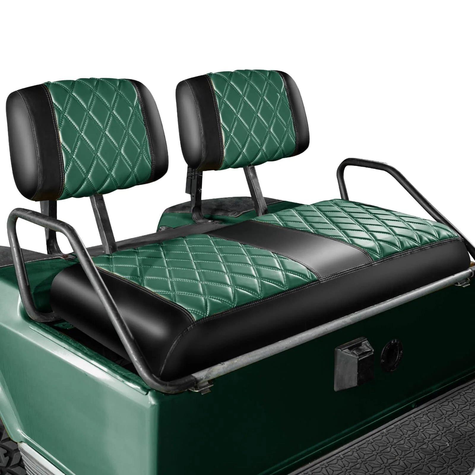 NOKINS NKSD-2-A1 Diamond Vinyl Front Seat Covers for Club Car DS