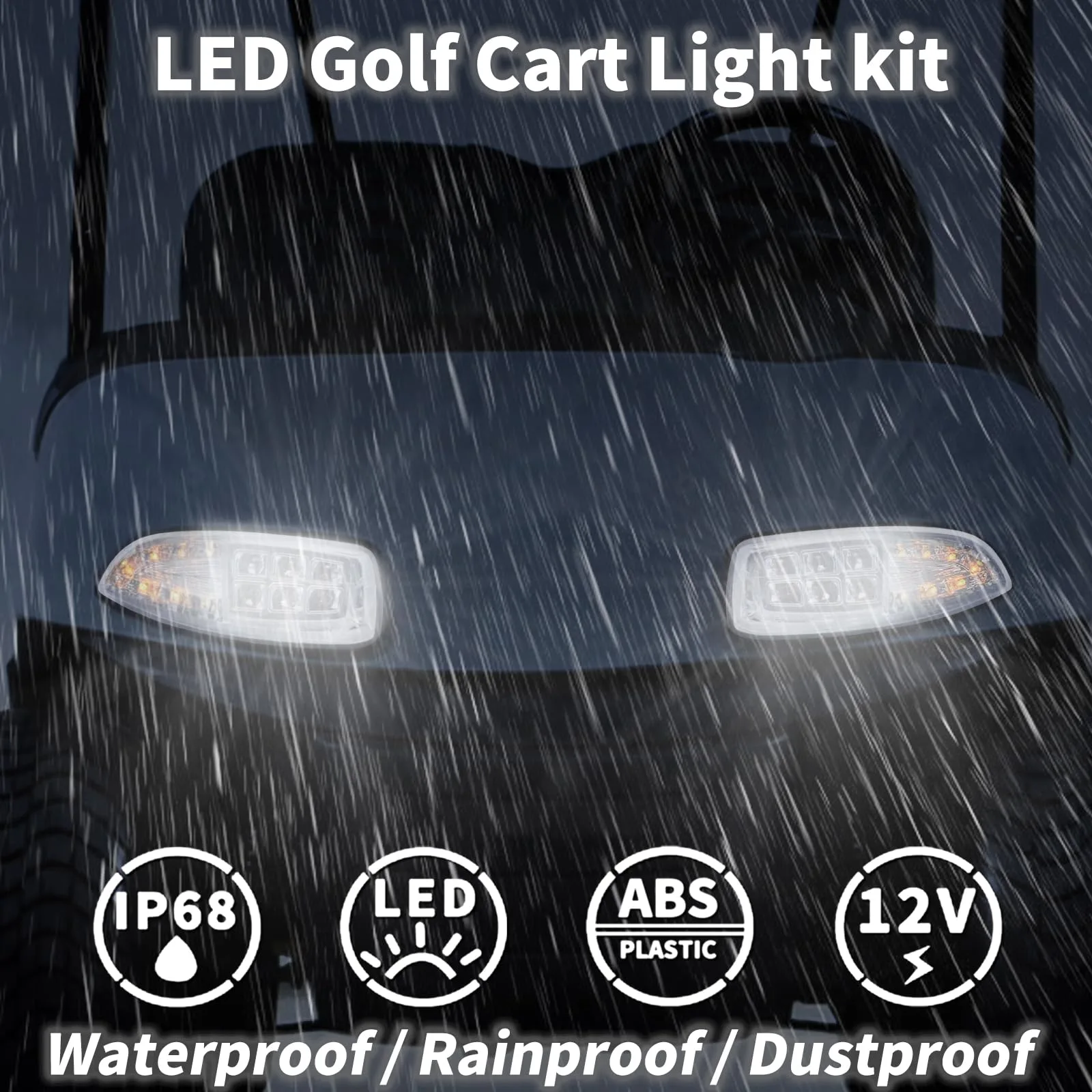 Shu-Ran LED Light Kit for E-Z-GO RXV 2008-2015 image 3