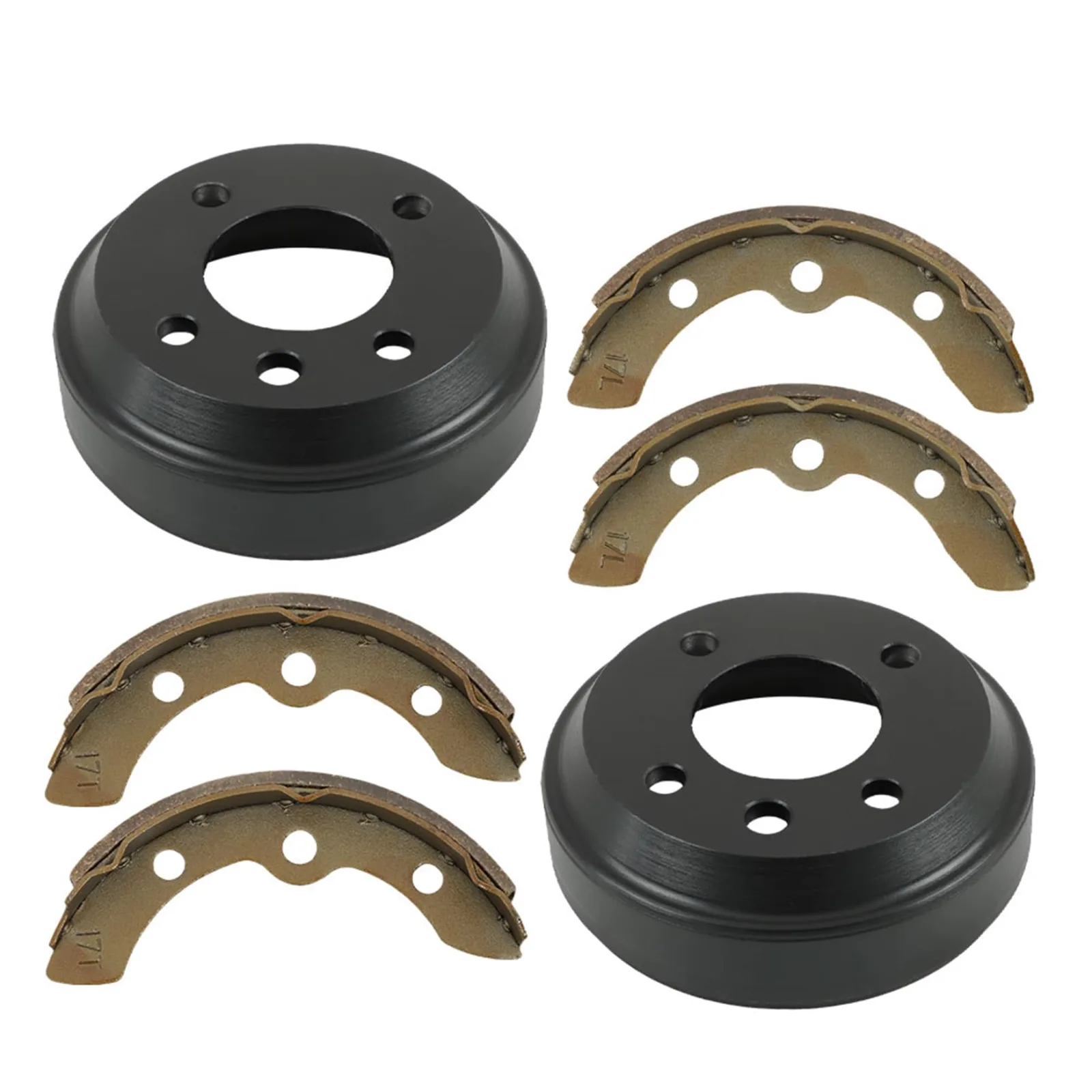 WFLNHB Brake Drum Shoes Kit for Yamaha G1-G9, 1982-1992