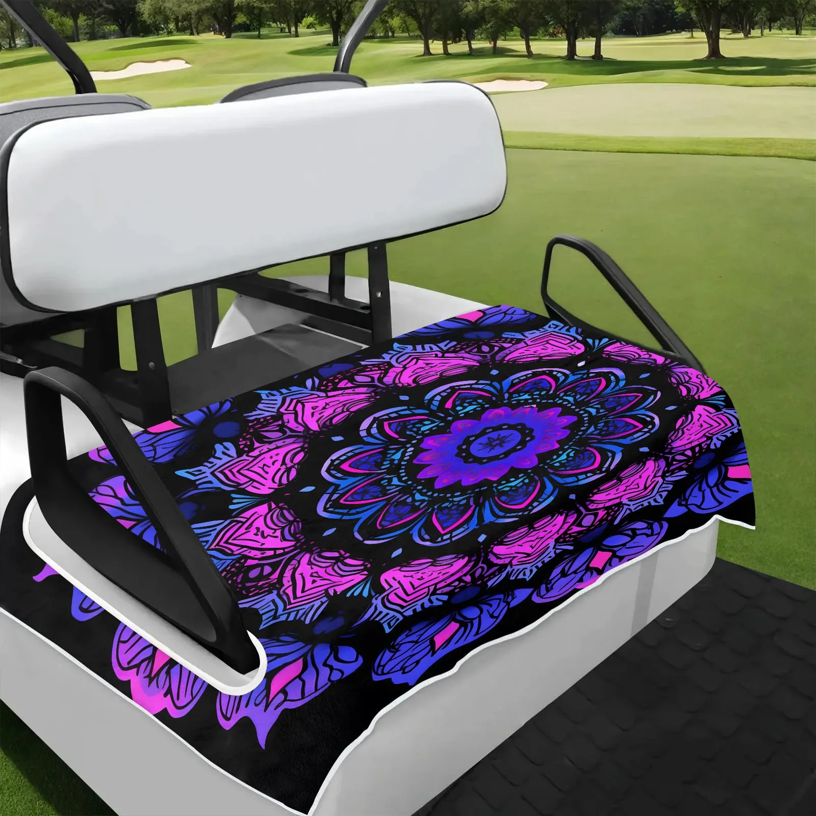 Tiveruda Golf Cart Seat Cover for Double Seats
