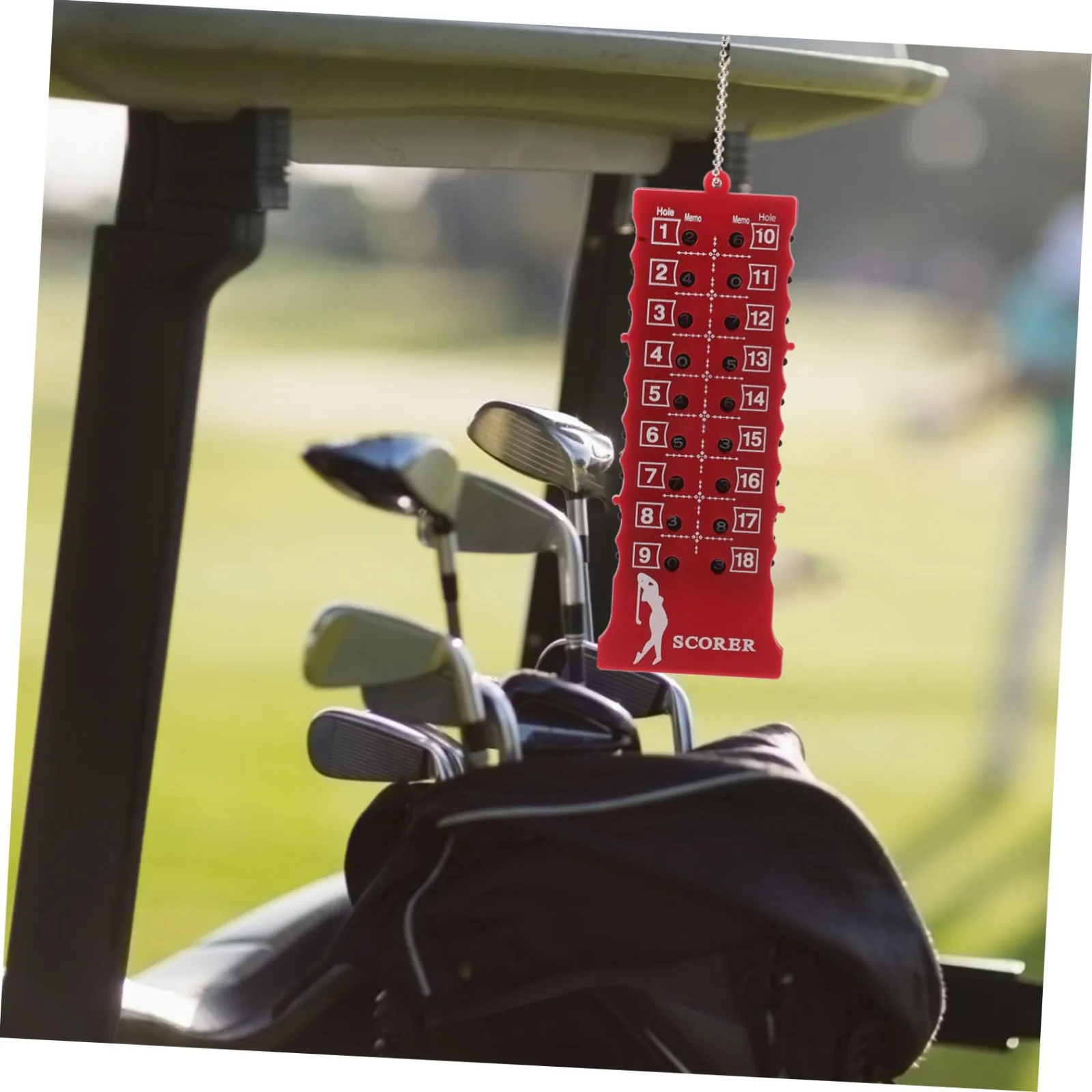 balacoo Golf Score Counter Red ABS Scorer image 4