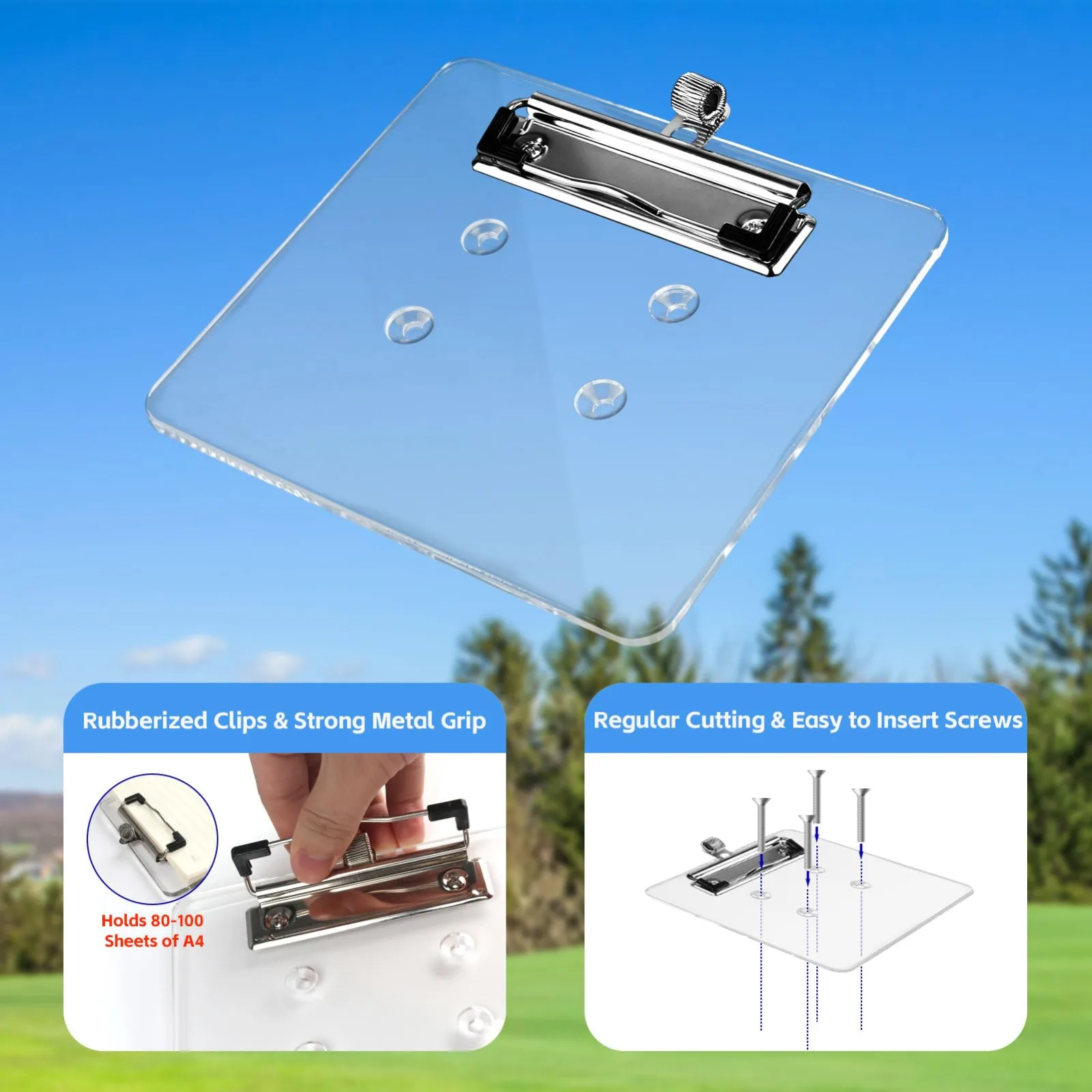 Archerest Golf Cart Steering Wheel Scorecard Holder image 3